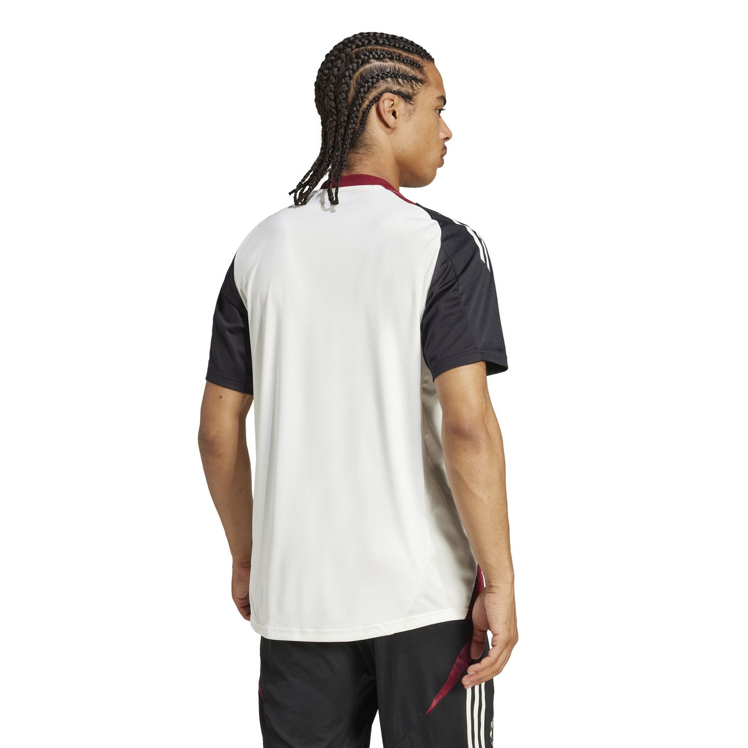 MANCHESTER UNITED 24/25 TRAINING JERSEY (WHITE/BLACK)