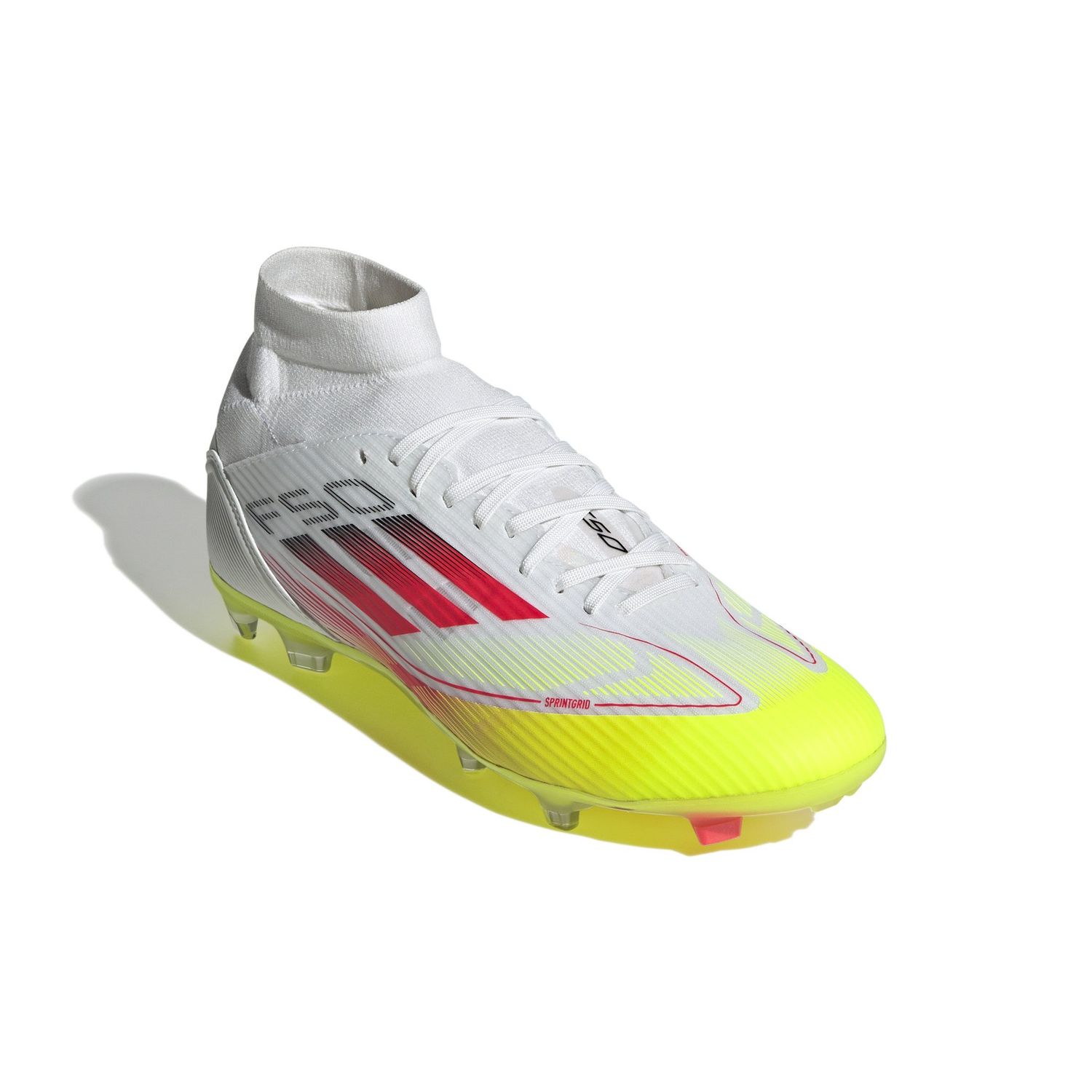 F50 LEAGUE MID FG W (WHITE/RED/VOLT)