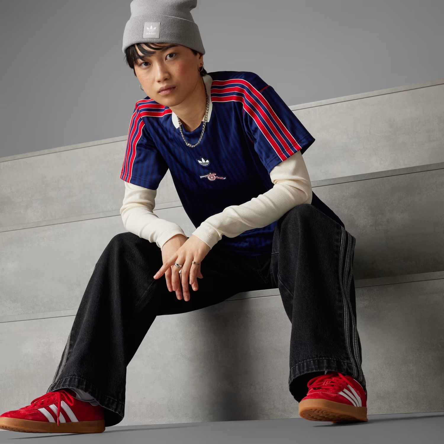 ARSENAL 24/25 TERRACE ICONS JERSEY (NAVY)