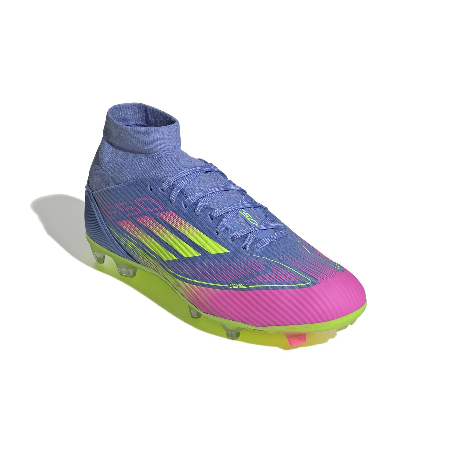 F50 LEAGUE MID FG W (BLUE/LIME/PINK)