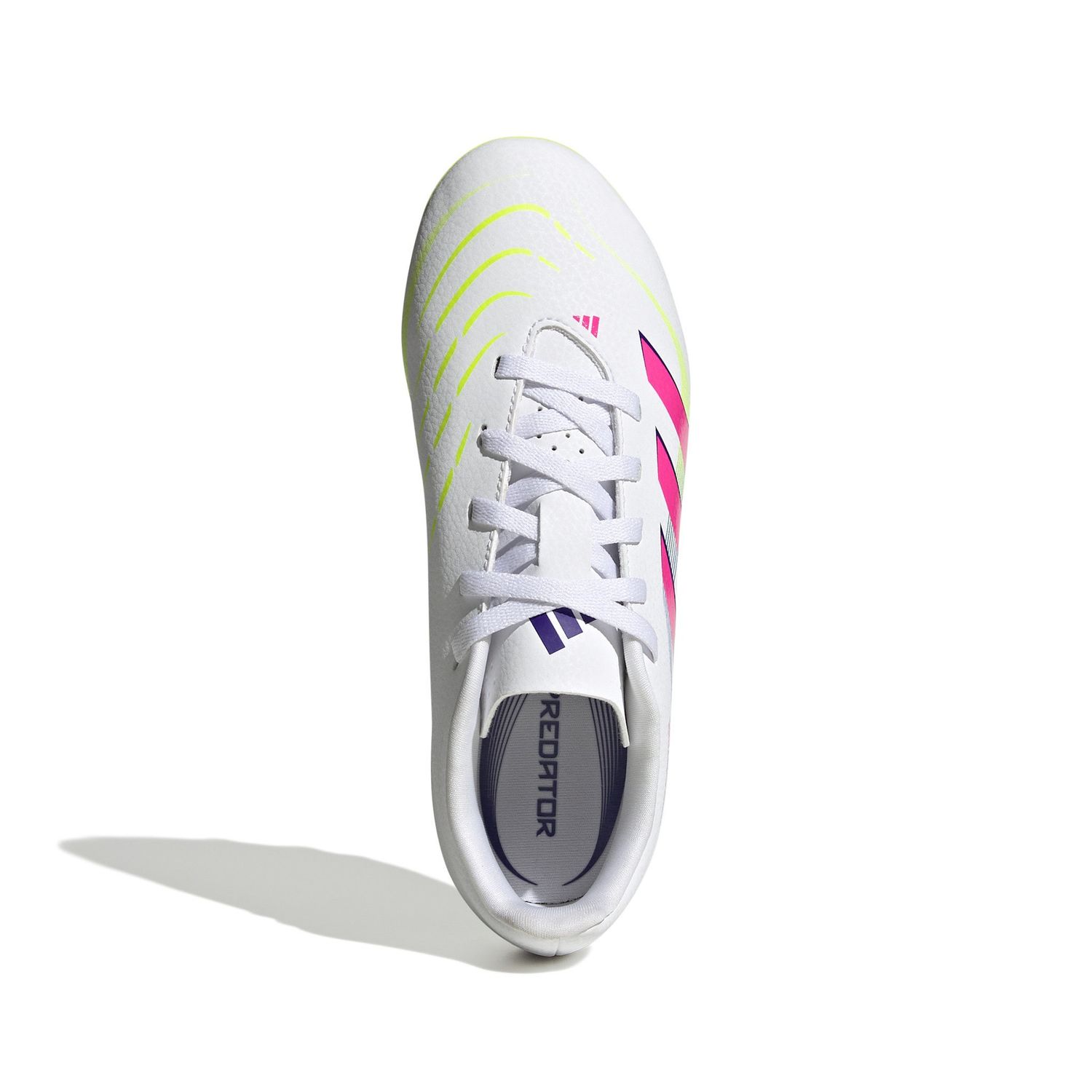 PREDATOR CLUB 25 FG/MG JR (WHITE/LIME/PINK)