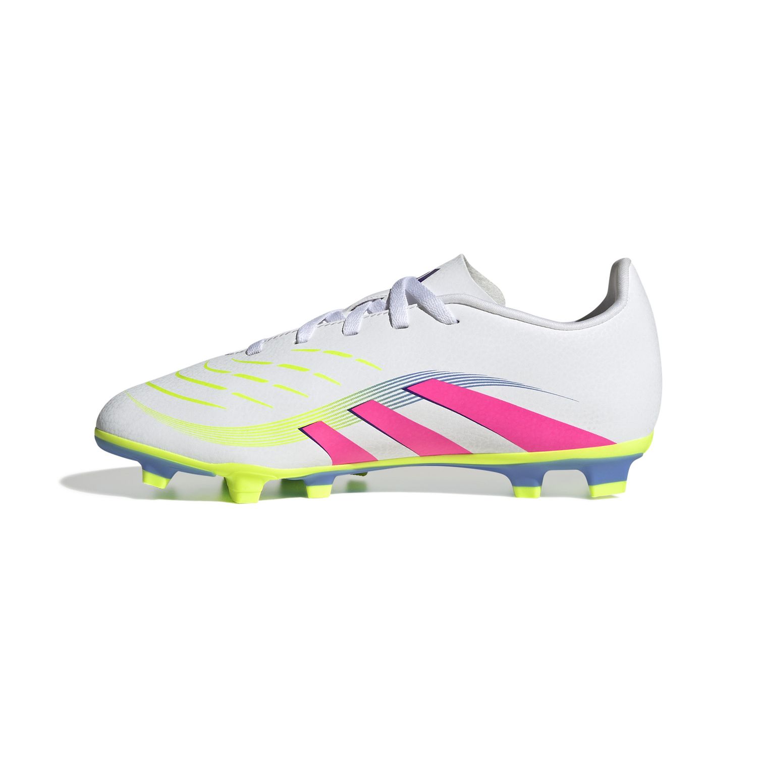 PREDATOR CLUB 25 FG/MG JR (WHITE/LIME/PINK)