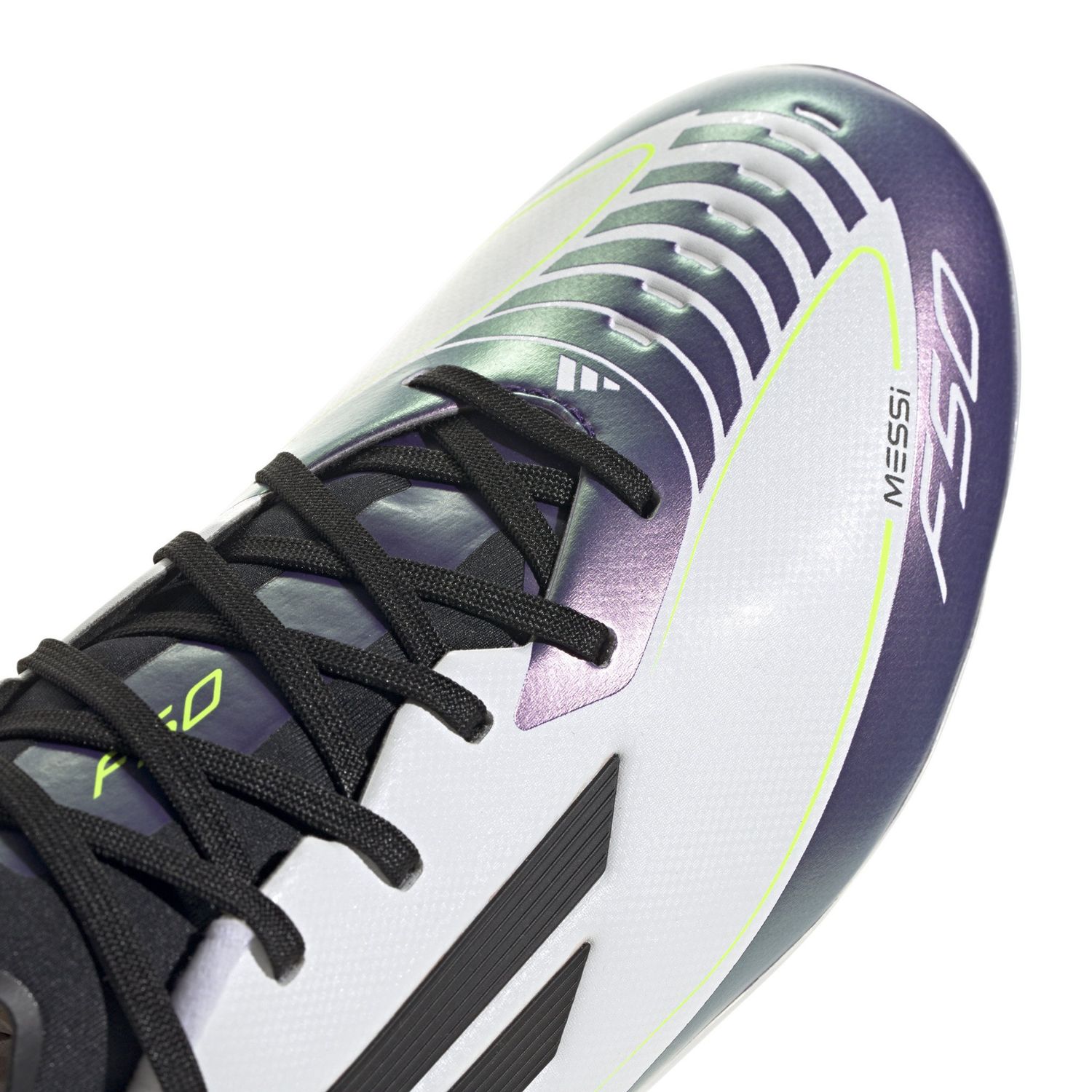 F50 LEAGUE MESSI FG (WHITE/PURPLE)