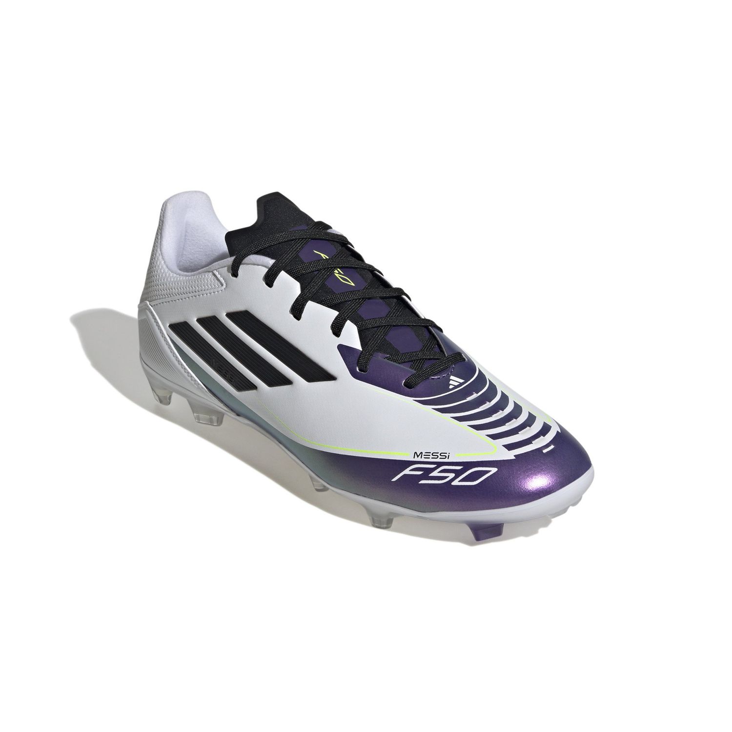 F50 LEAGUE MESSI FG (WHITE/PURPLE)