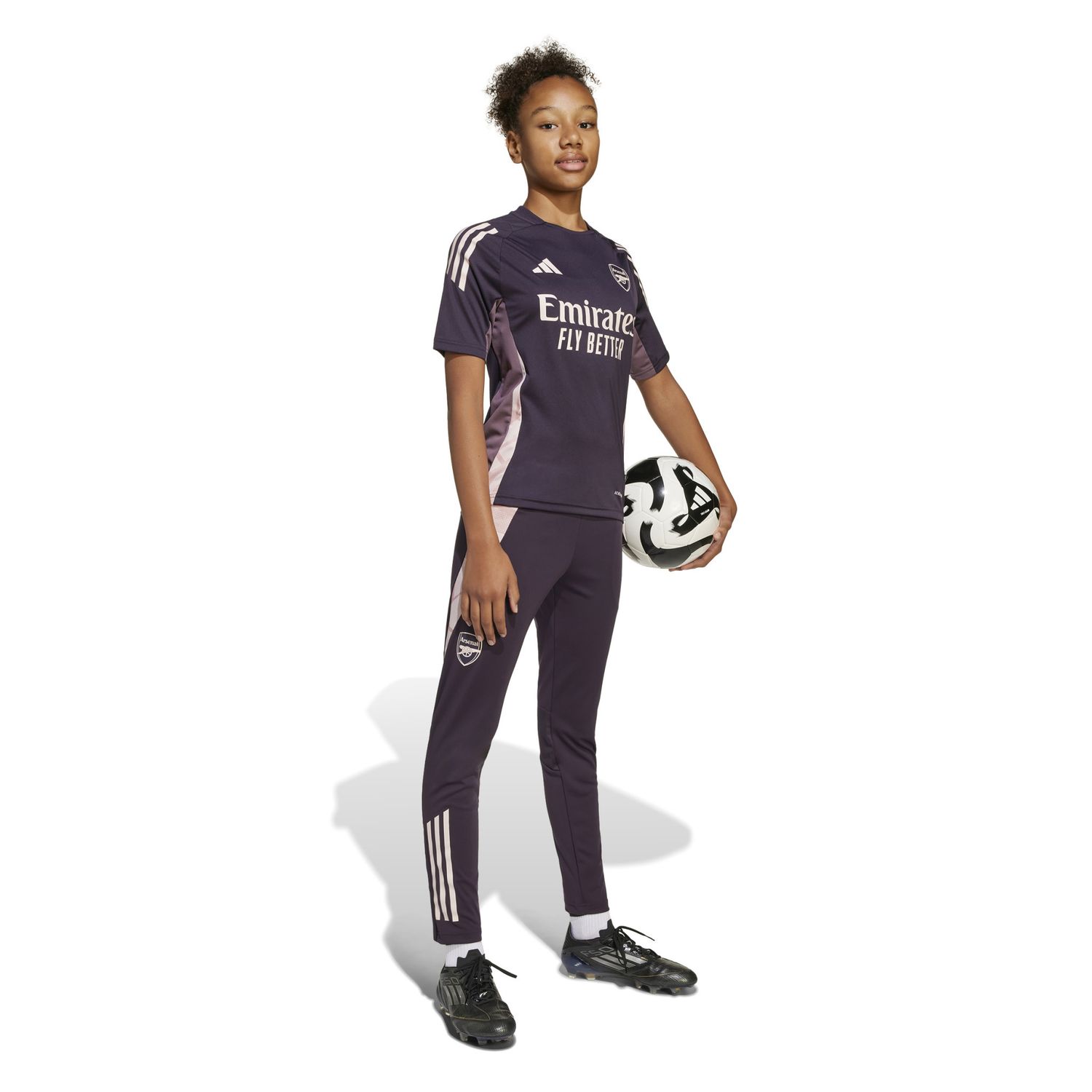 ARSENAL 24/25 TIRO TRAINING JERSEY YOUTH (PURPLE/PINK)