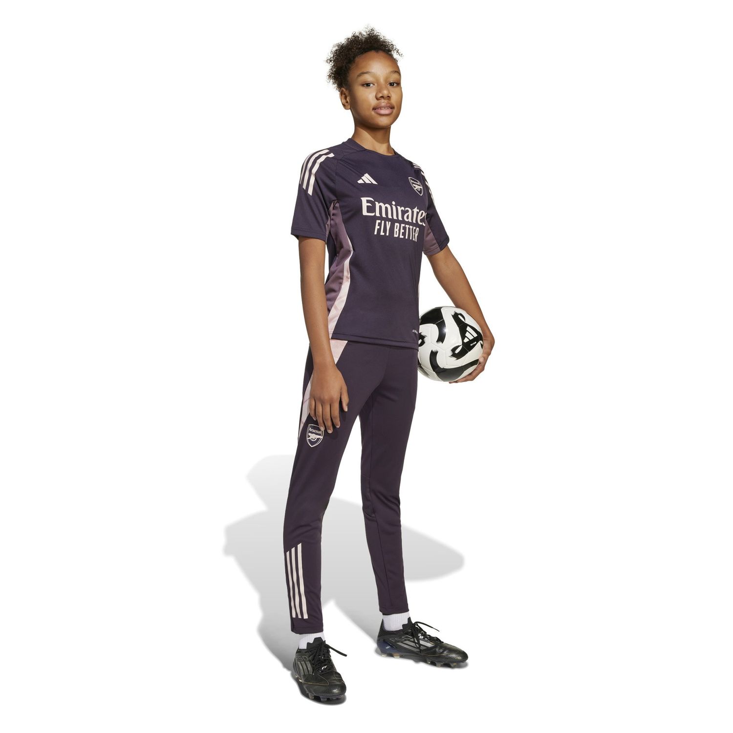 ARSENAL 24/25 TIRO TRAINING JERSEY YOUTH (PURPLE/PINK)