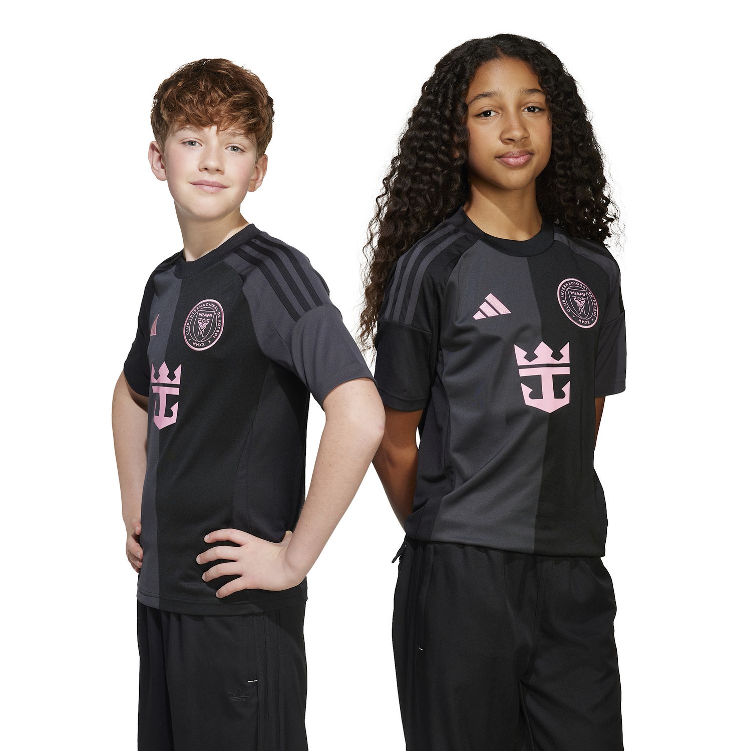 INTER MIAMI 25/26 AWAY JERSEY YOUTH (BLACK/PINK)
