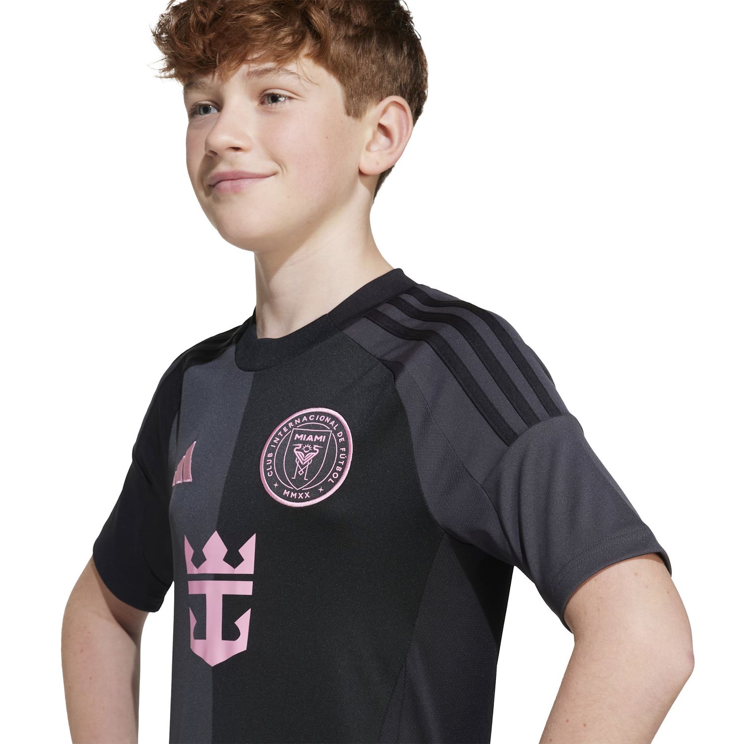 INTER MIAMI 25/26 AWAY JERSEY YOUTH (BLACK/PINK)