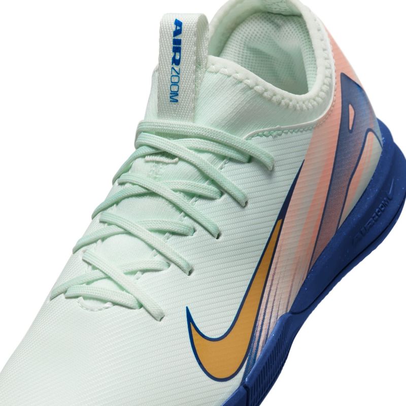 ZOOM MERCURIAL VAPOR 16 ACADEMY MDS IC JR (BARELY GREEN/GOLD)