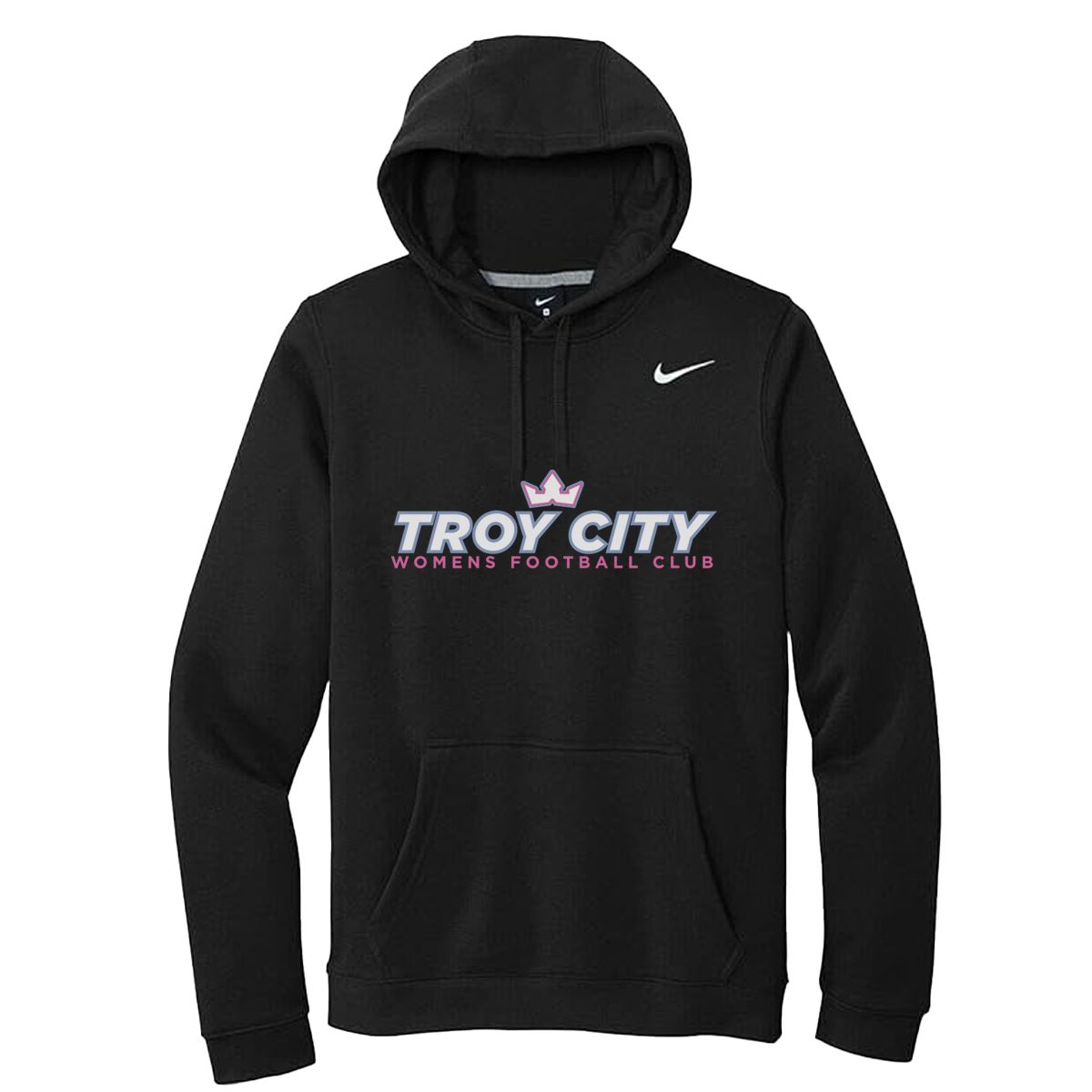 TROY CITY WFC: TEAM HOODIE (BLACK)