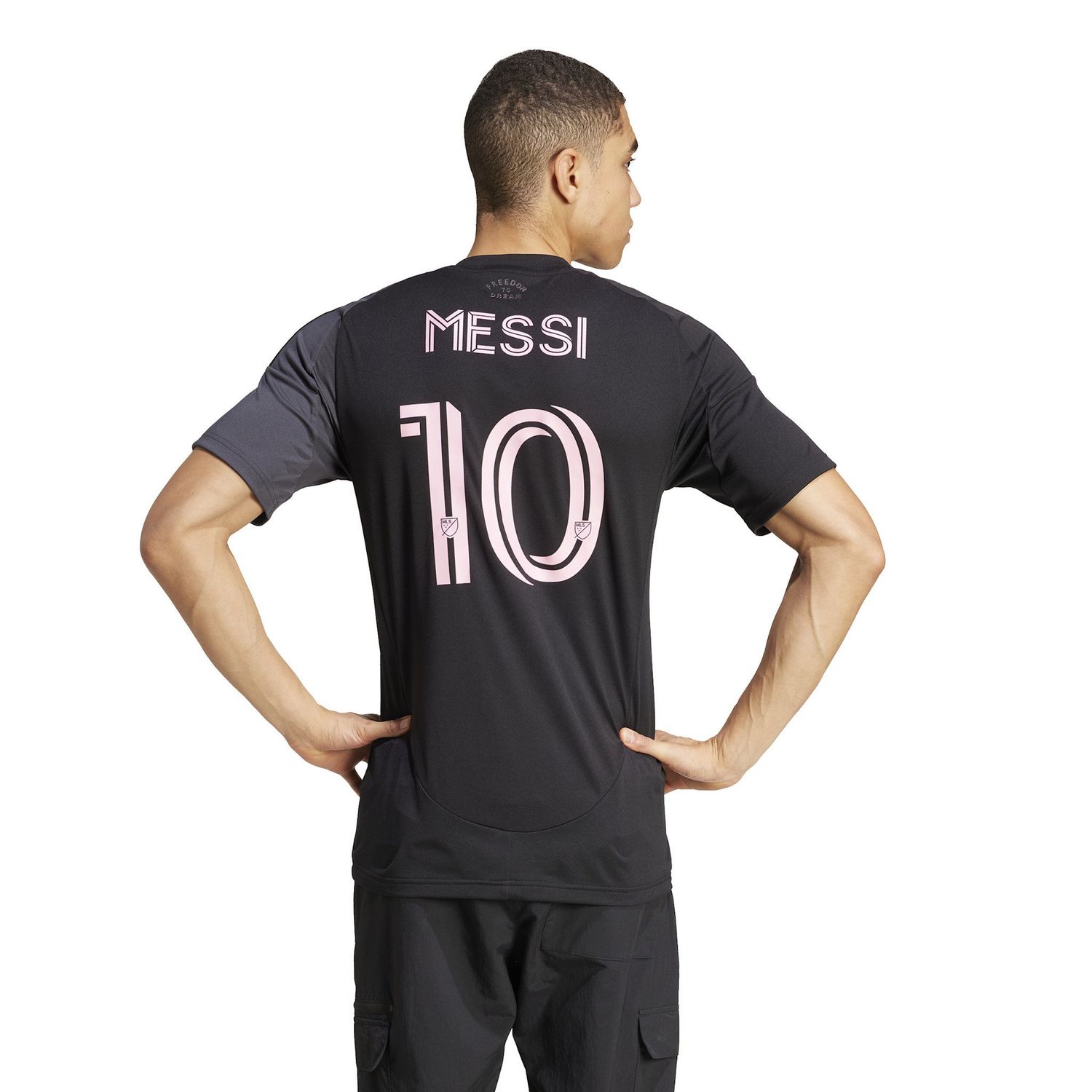 MESSI INTER MIAMI 25/26 AWAY JERSEY (BLACK/PINK)