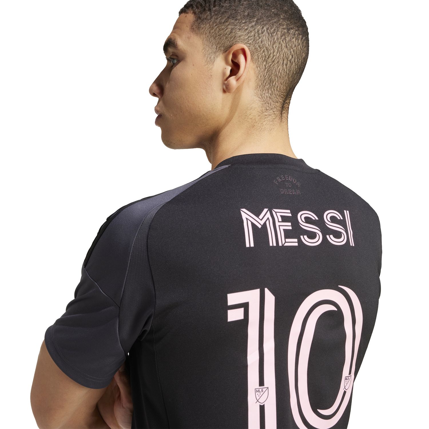 MESSI INTER MIAMI 25/26 AWAY JERSEY (BLACK/PINK)