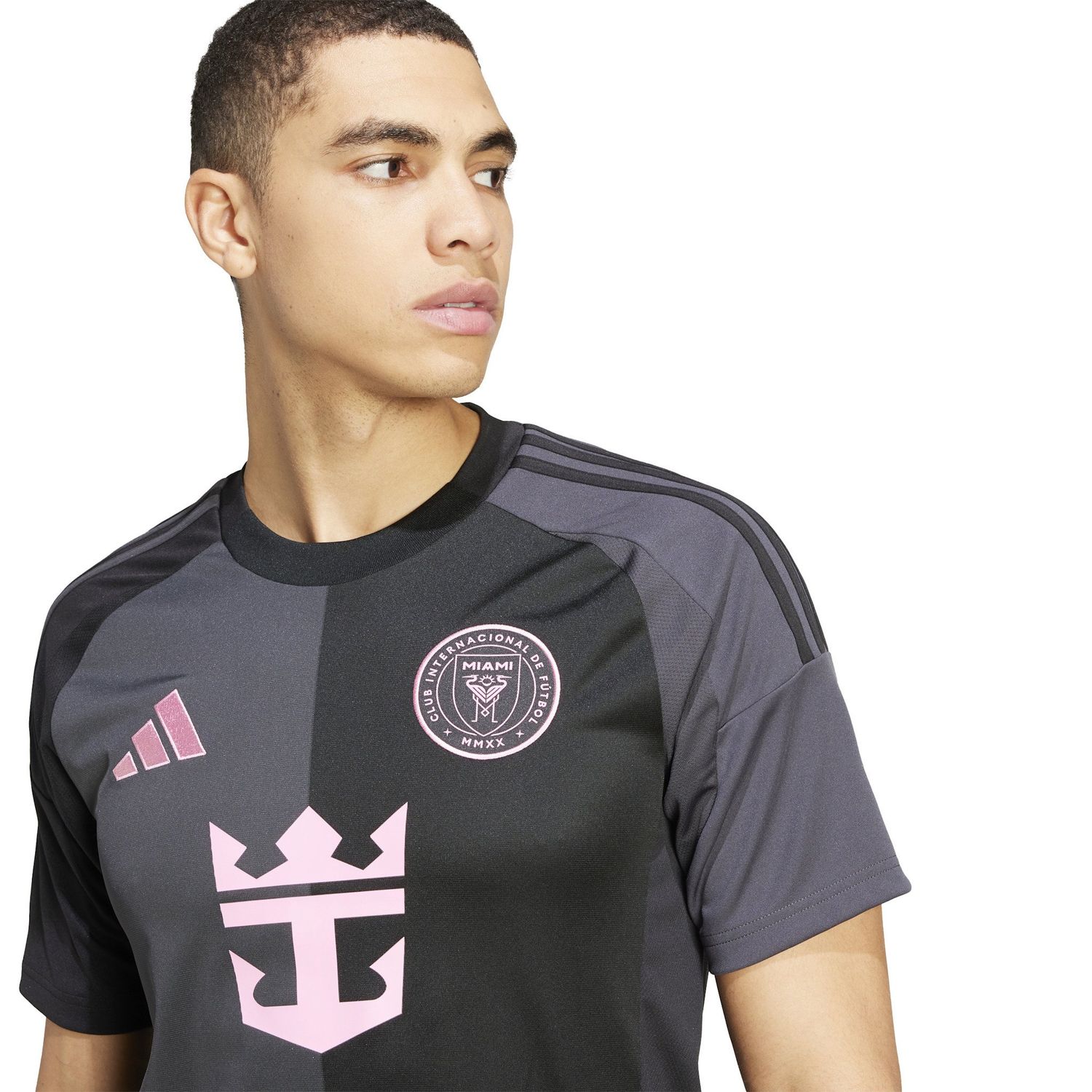 MESSI INTER MIAMI 25/26 AWAY JERSEY (BLACK/PINK)