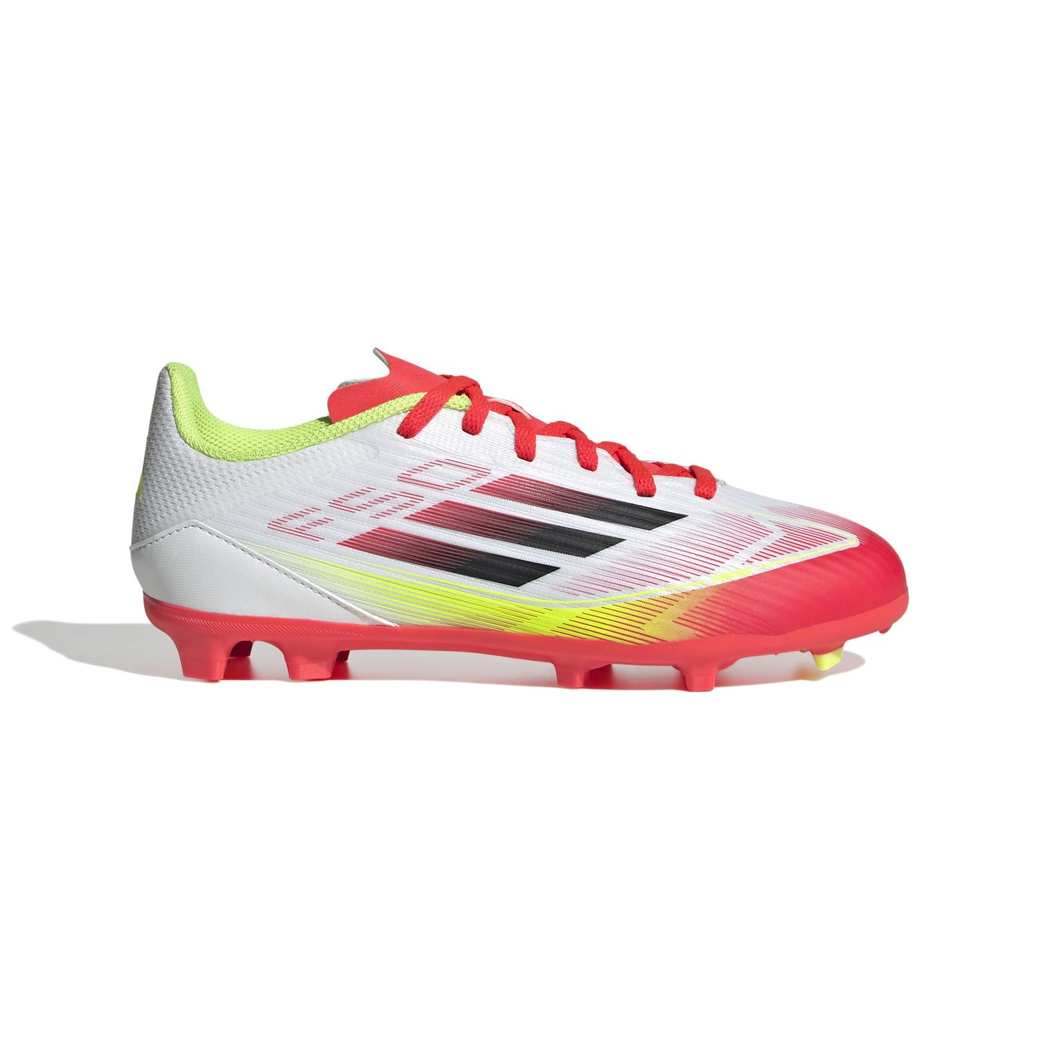 F50 LEAGUE FG/MG JR (WHITE/RED/VOLT)
