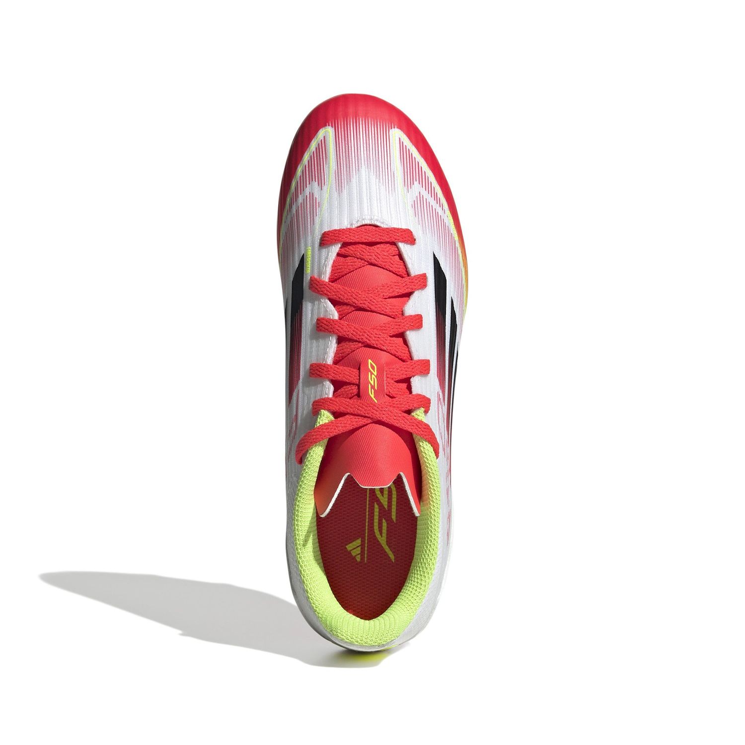 F50 LEAGUE FG/MG JR (WHITE/RED/VOLT)