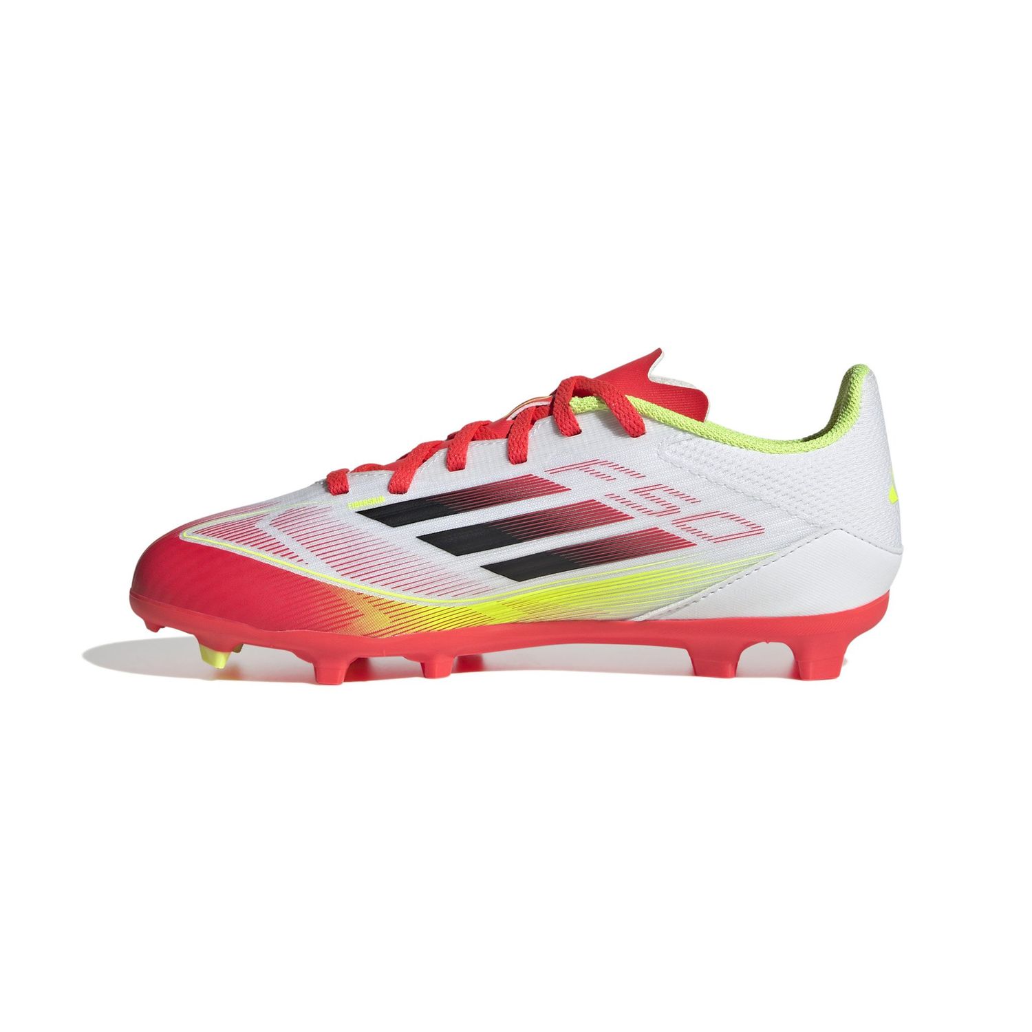 F50 LEAGUE FG/MG JR (WHITE/RED/VOLT)