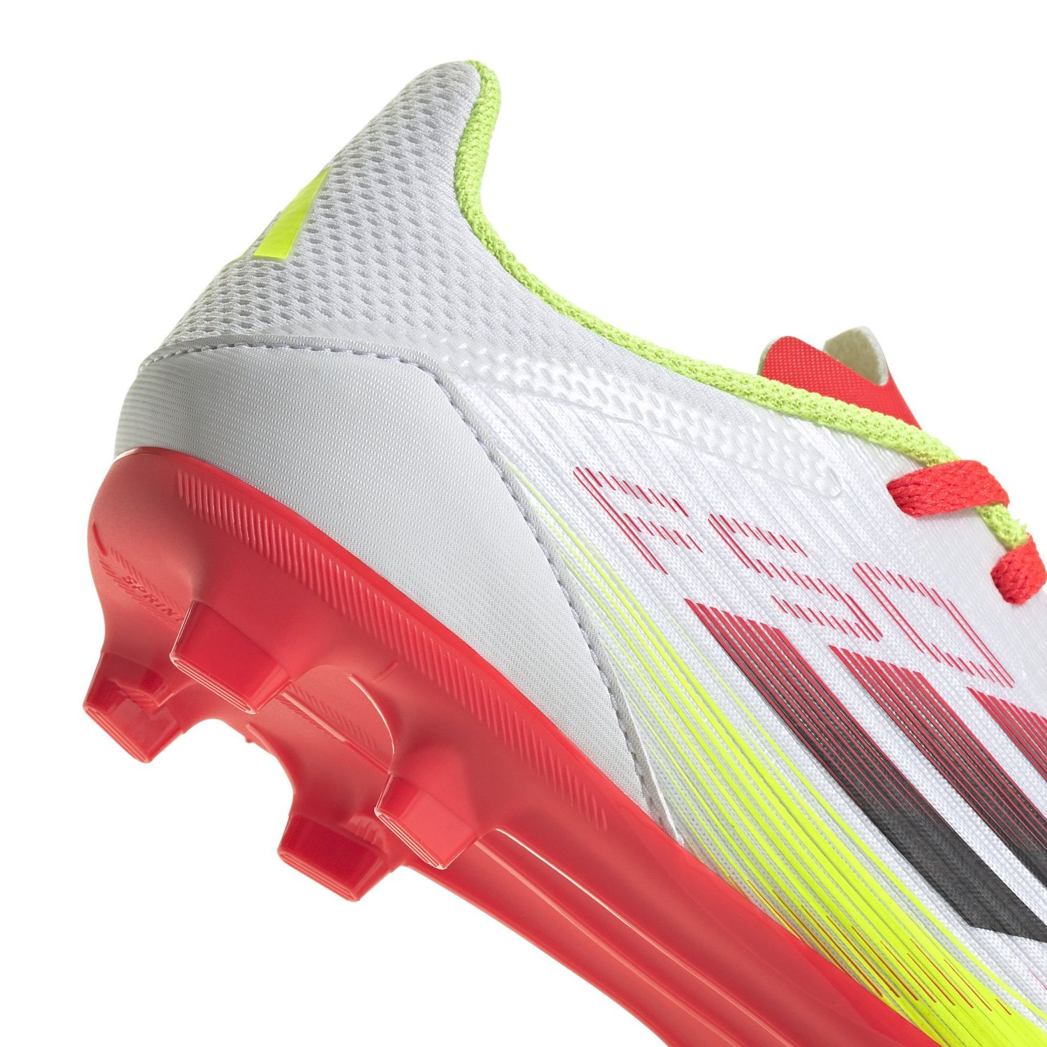 F50 LEAGUE FG/MG JR (WHITE/RED/VOLT)