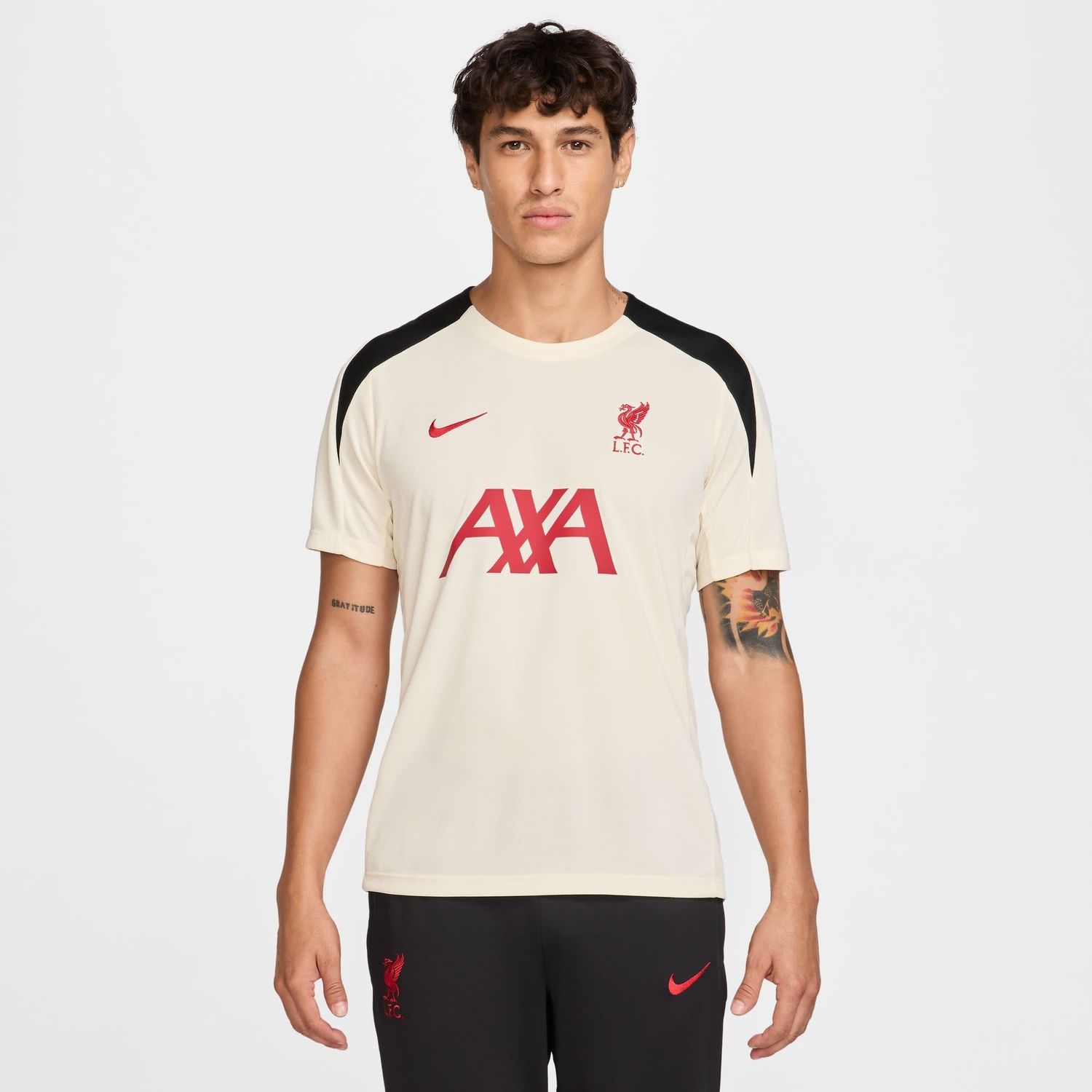 LIVERPOOL 24/25 STRIKE TRAINING JERSEY (CREAM)
