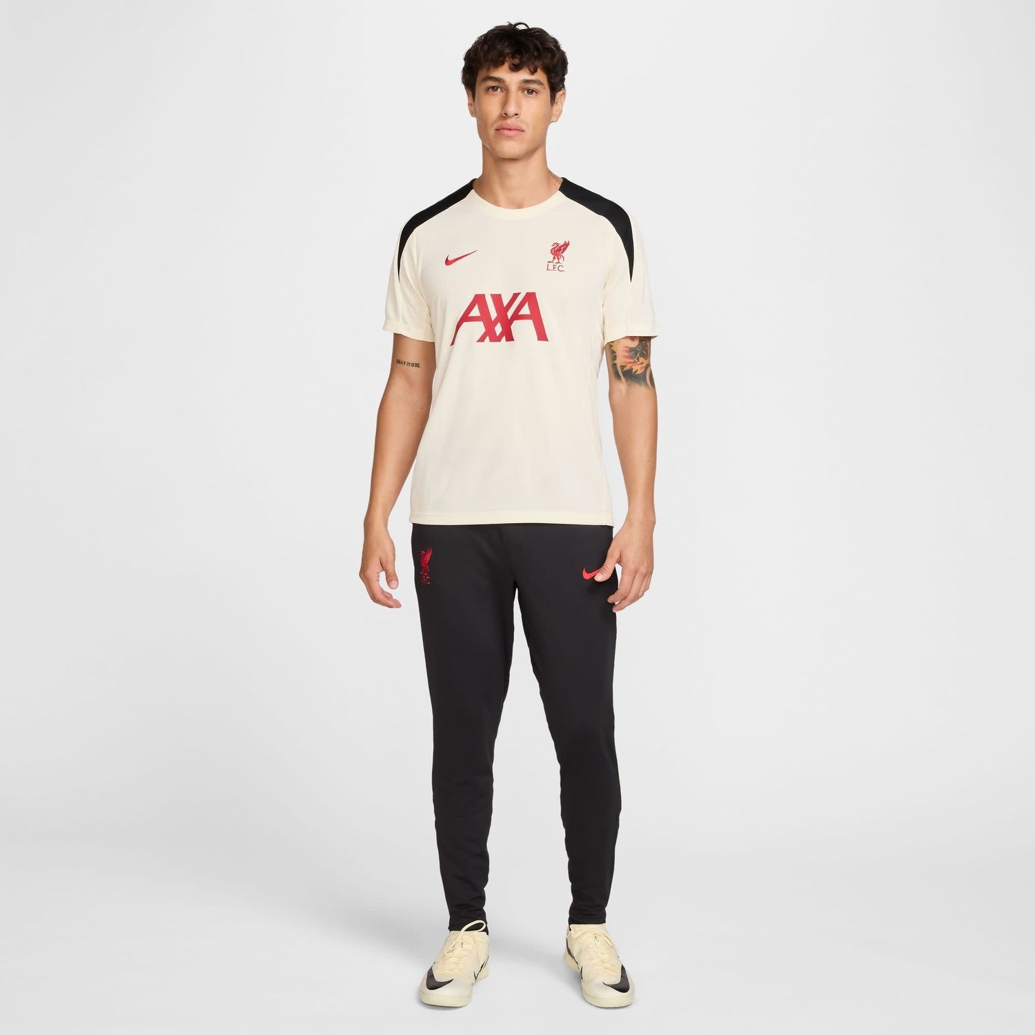LIVERPOOL 24/25 STRIKE TRAINING JERSEY (CREAM)