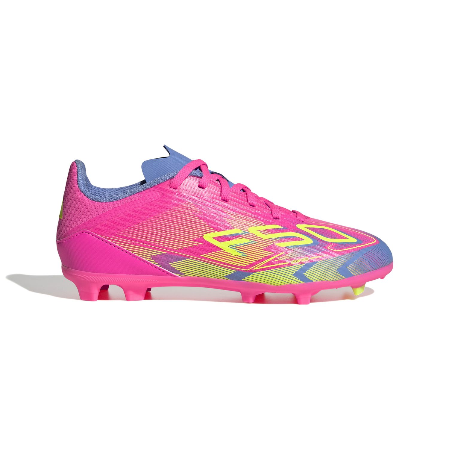 F50 LEAGUE FG/MG JR (PINK/VOLT/BLUE)