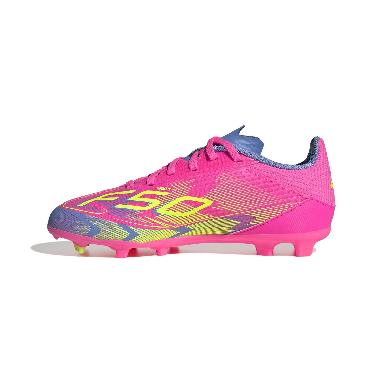 F50 LEAGUE FG/MG JR (PINK/VOLT/BLUE)