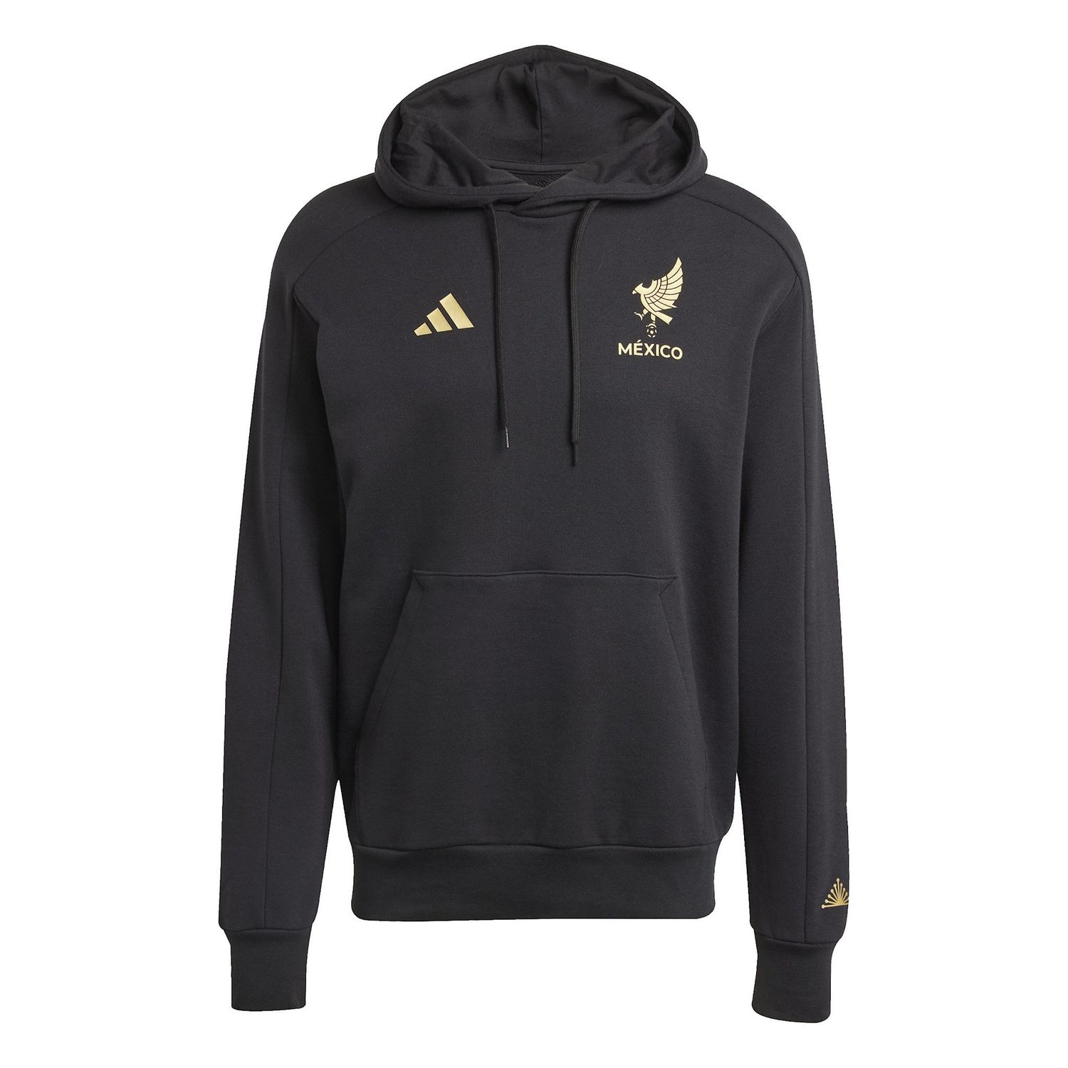 MEXICO 2025 GOLD DNA HOODIE (BLACK/GOLD)