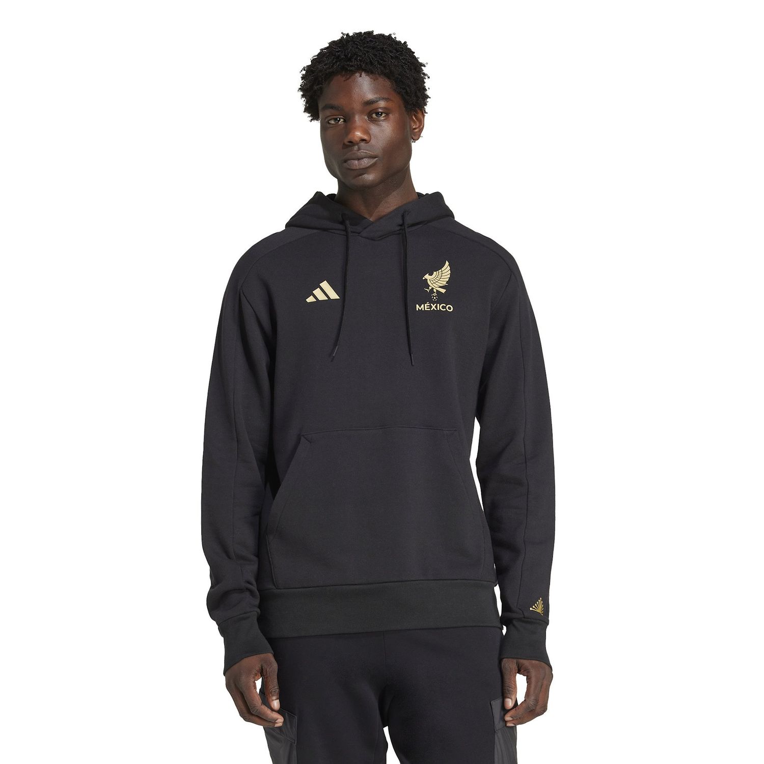 MEXICO 2025 GOLD DNA HOODIE (BLACK/GOLD)