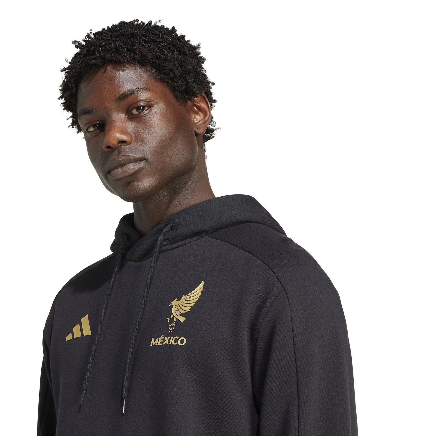 MEXICO 2025 GOLD DNA HOODIE (BLACK/GOLD)