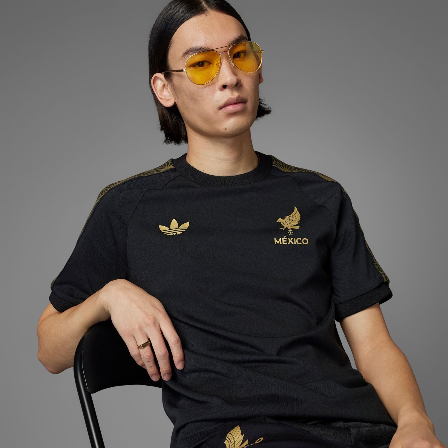 MEXICO 2025 TEE (BLACK/GOLD)
