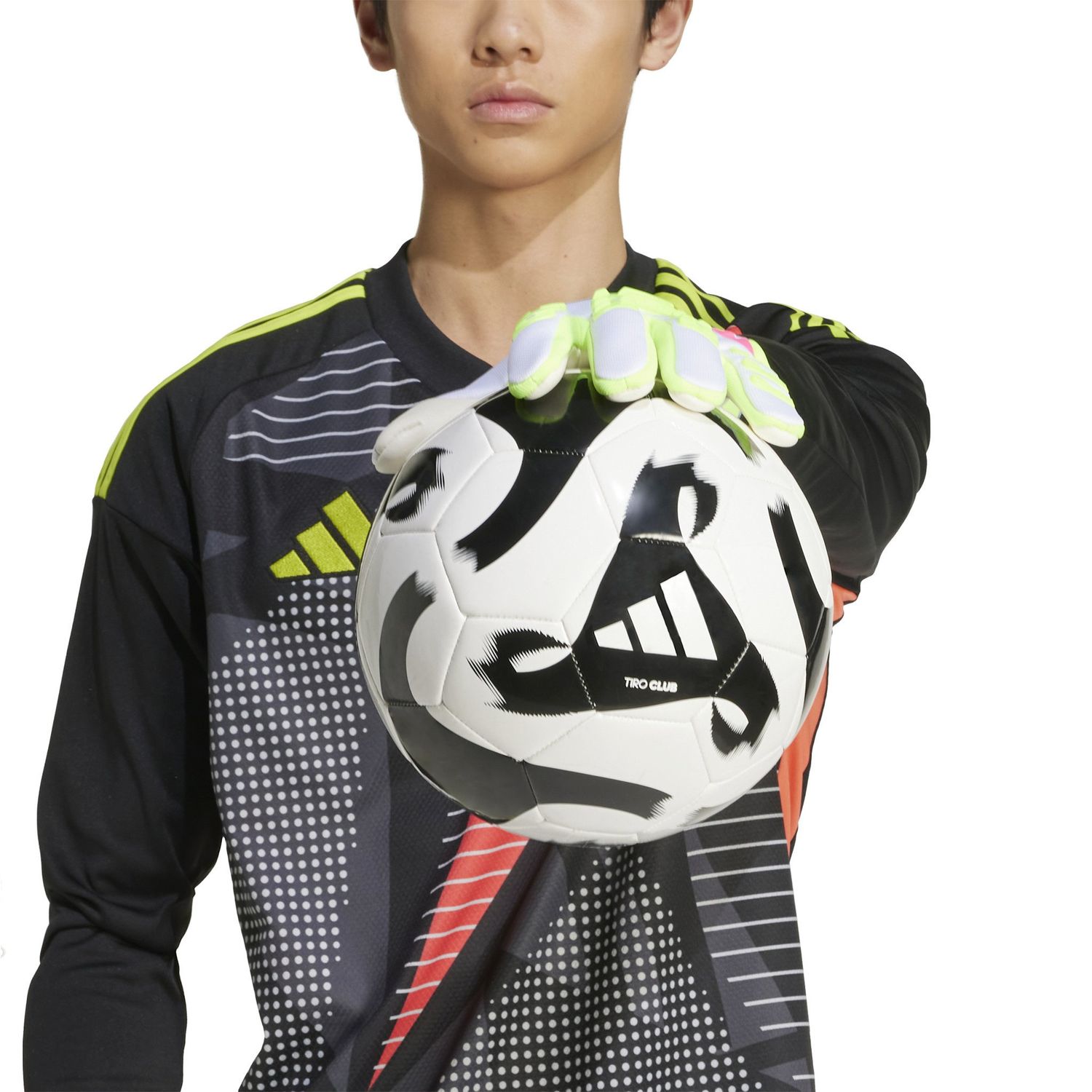 PREDATOR LEAGUE GK GLOVES (WHITE/VOLT/PINK)