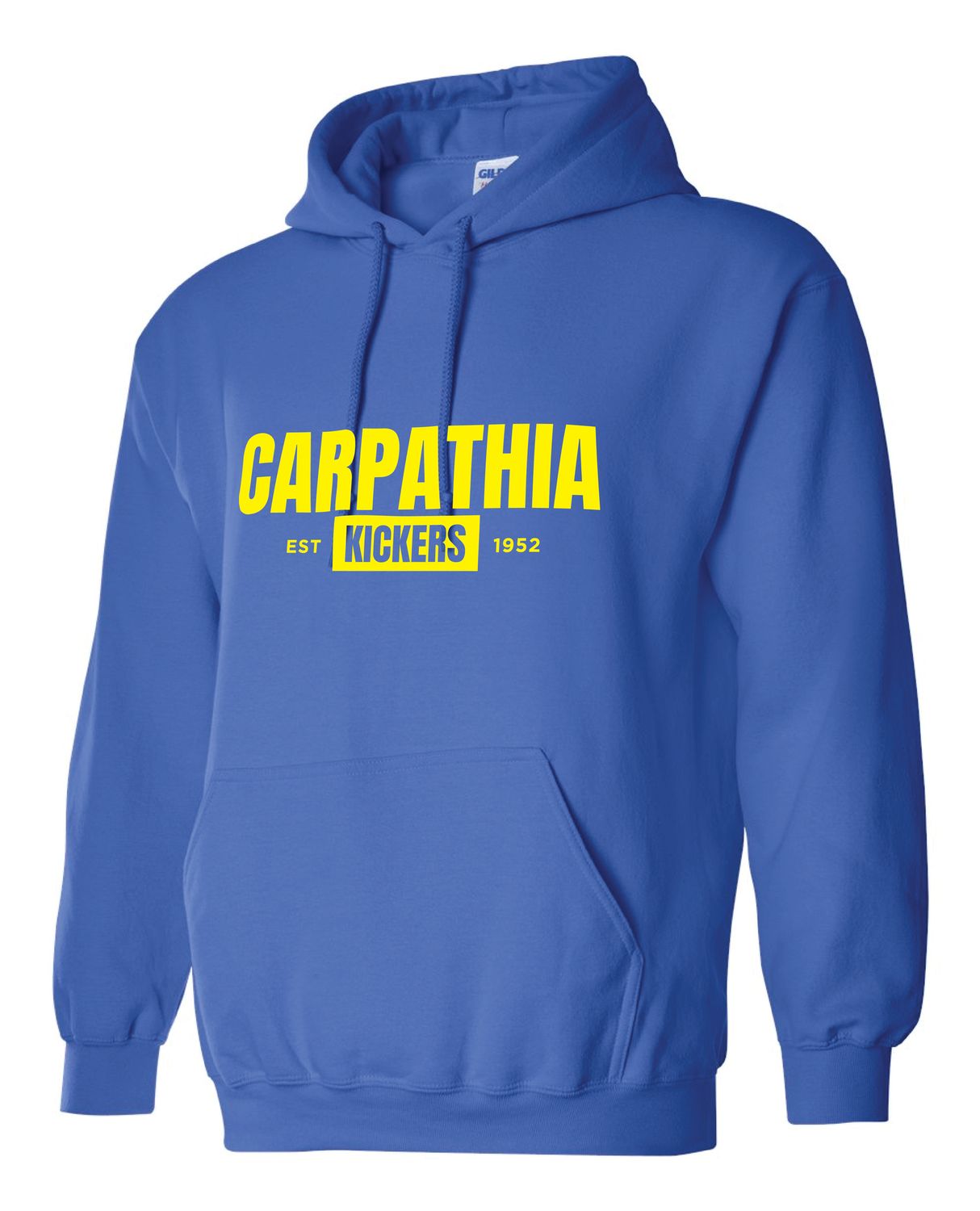 CARPATHIA KICKERS HOODIE (BLUE)