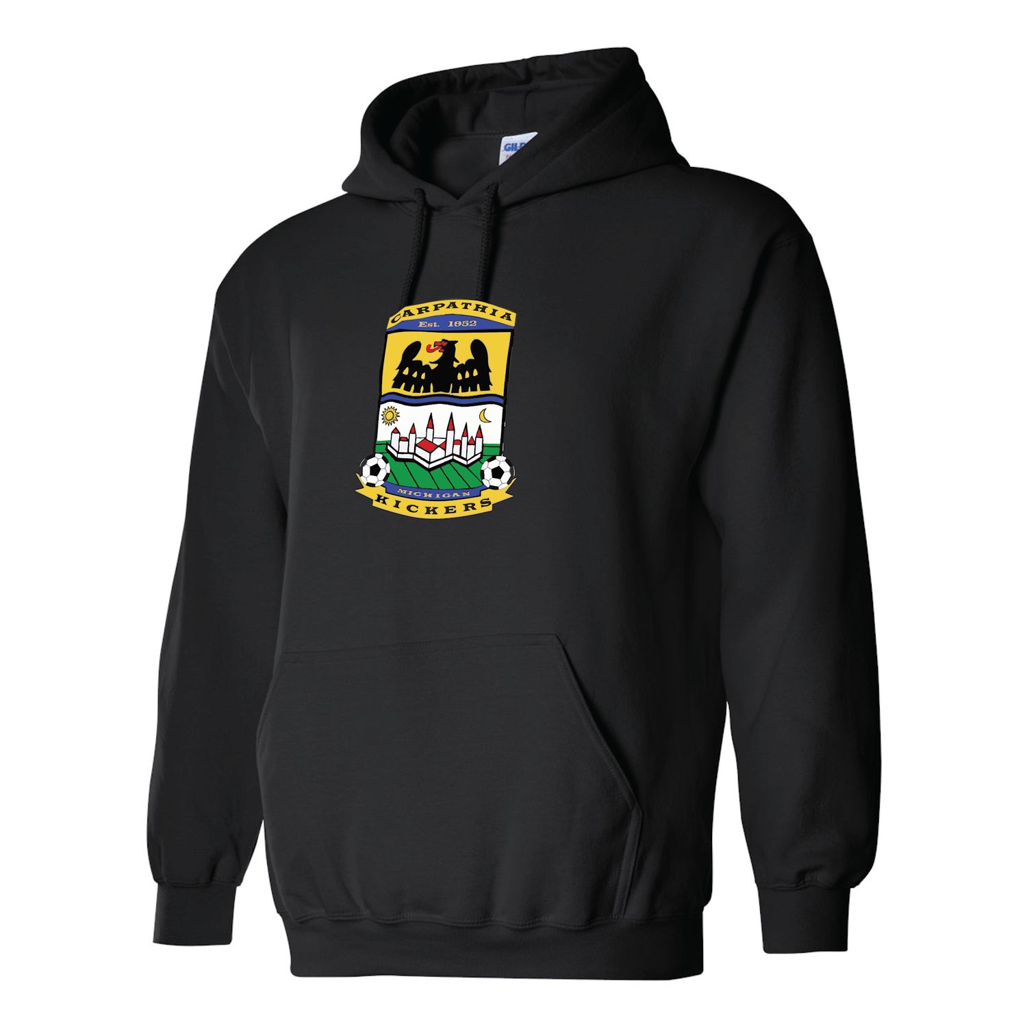 CARPATHIA KICKERS HOODIE (BLACK)