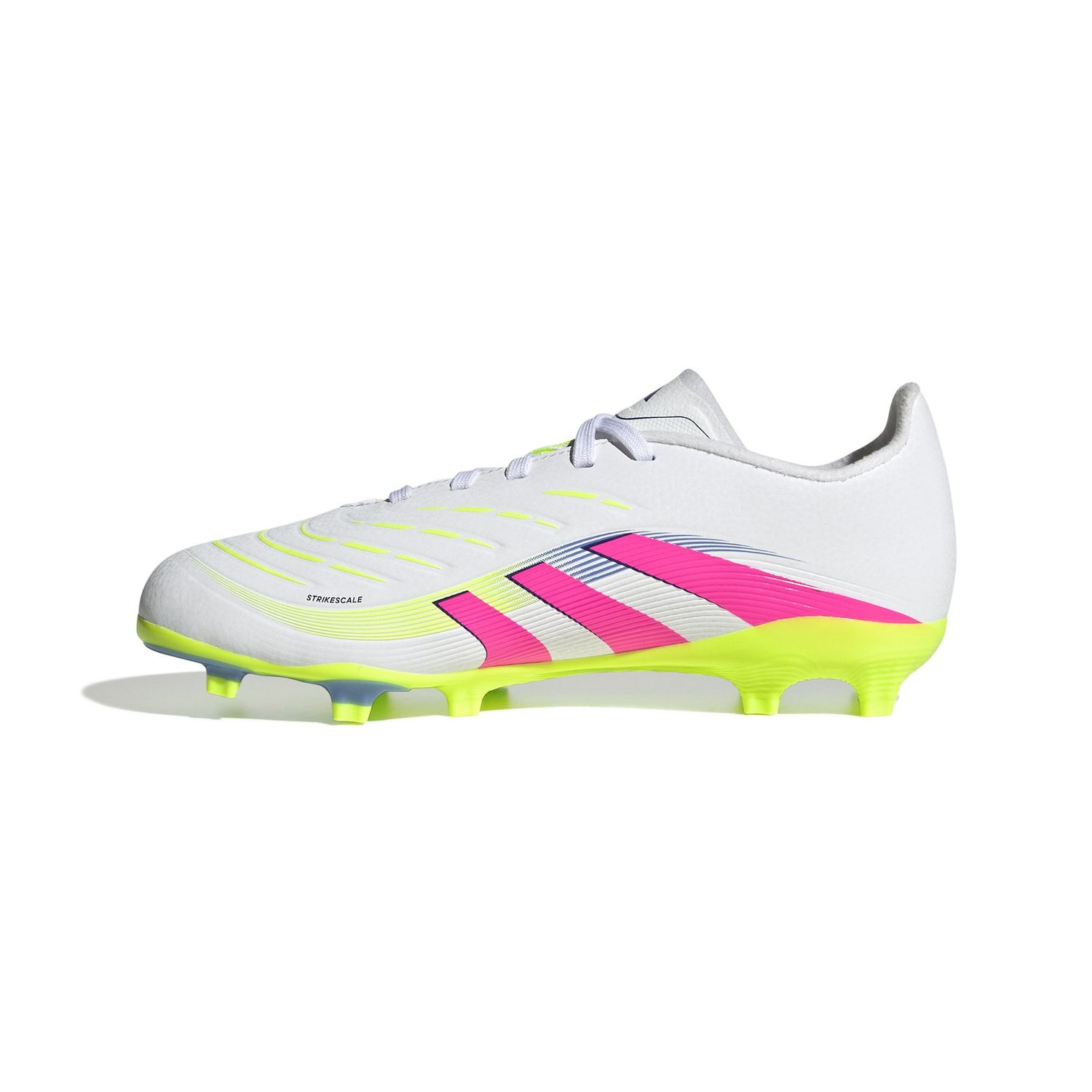 PREDATOR LEAGUE 25 FG JR (WHITE/LIME/PINK)