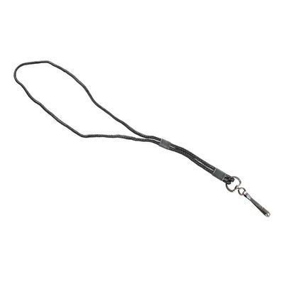 WHISTLE LANYARD BLACK (NECK)