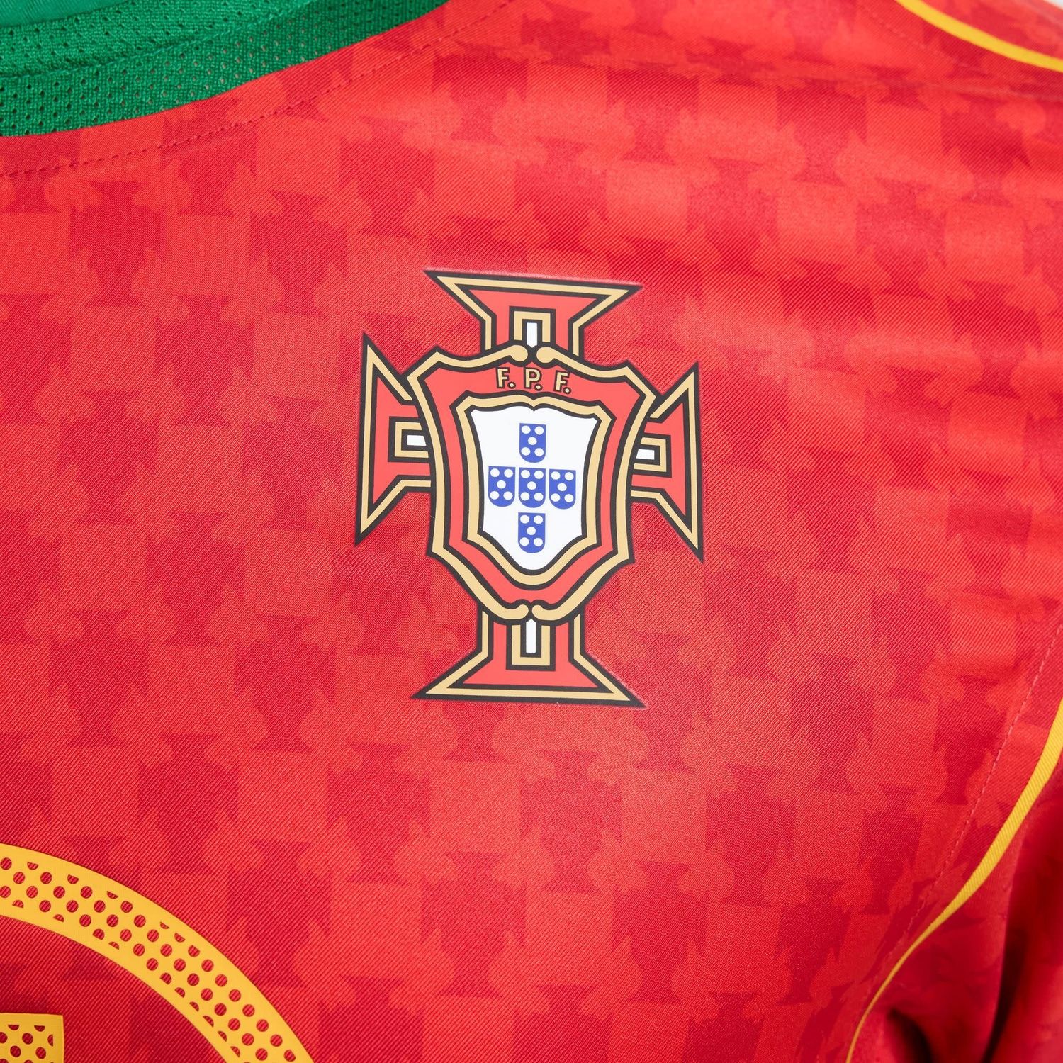 FIGO PORTUGAL REISSUE AUTHENTIC HOME JERSEY (RED)