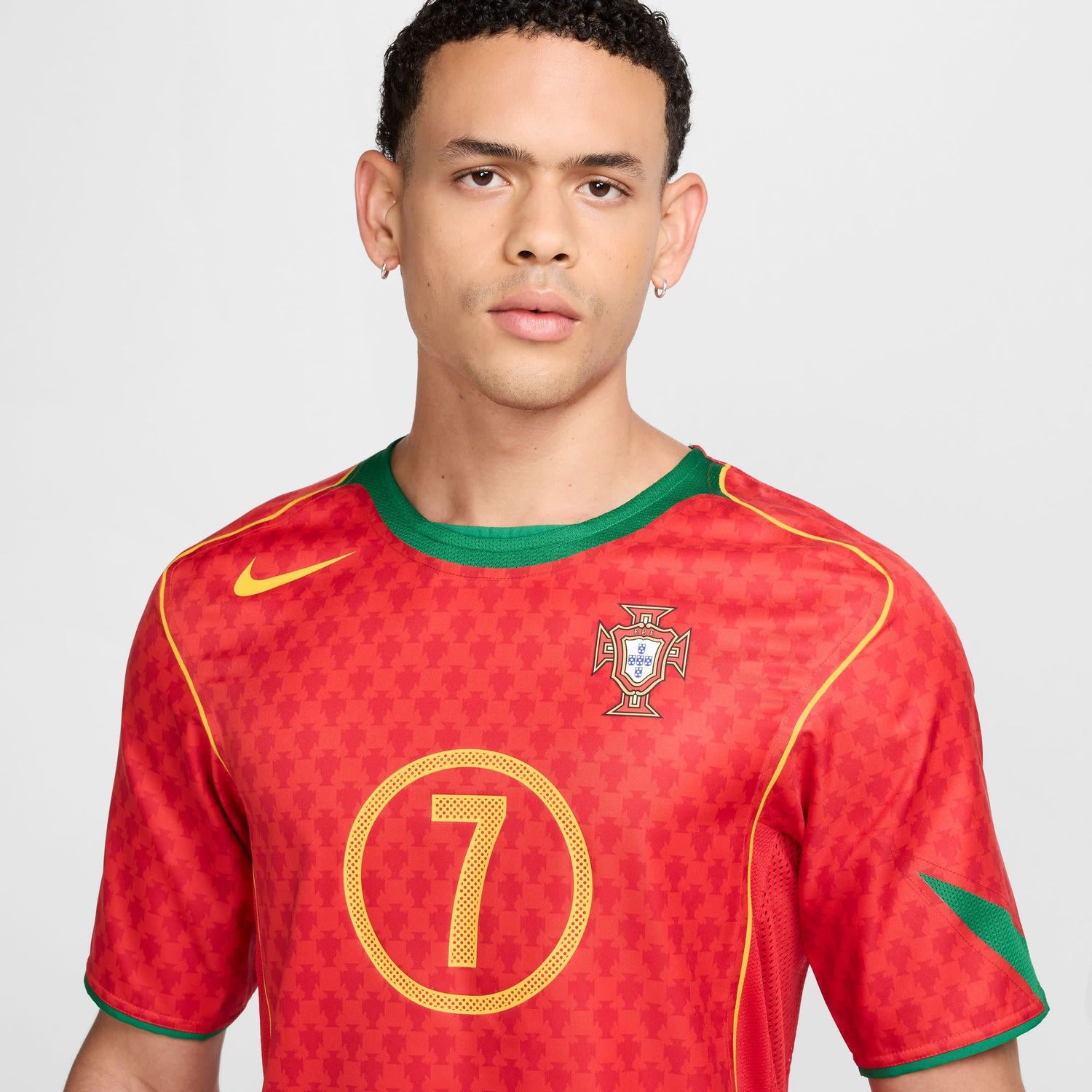 FIGO PORTUGAL REISSUE AUTHENTIC HOME JERSEY (RED)