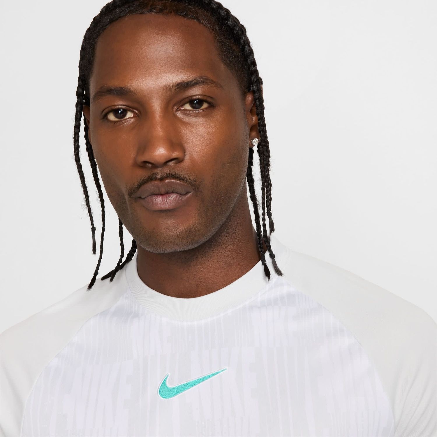 ACADEMY DRI-FIT SS TOP (WHITE/GRAY/MINT)