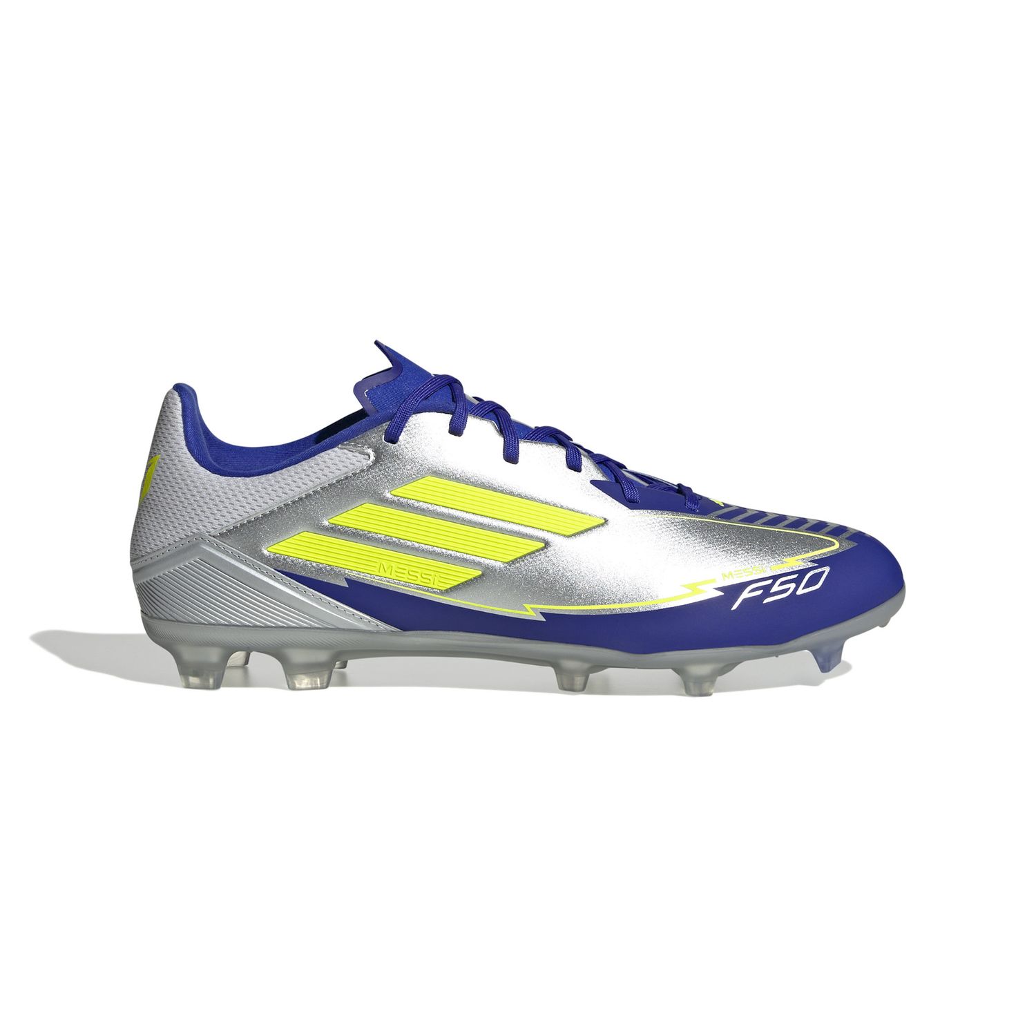 F50 LEAGUE MESSI FG (SILVER/BLUE/VOLT)