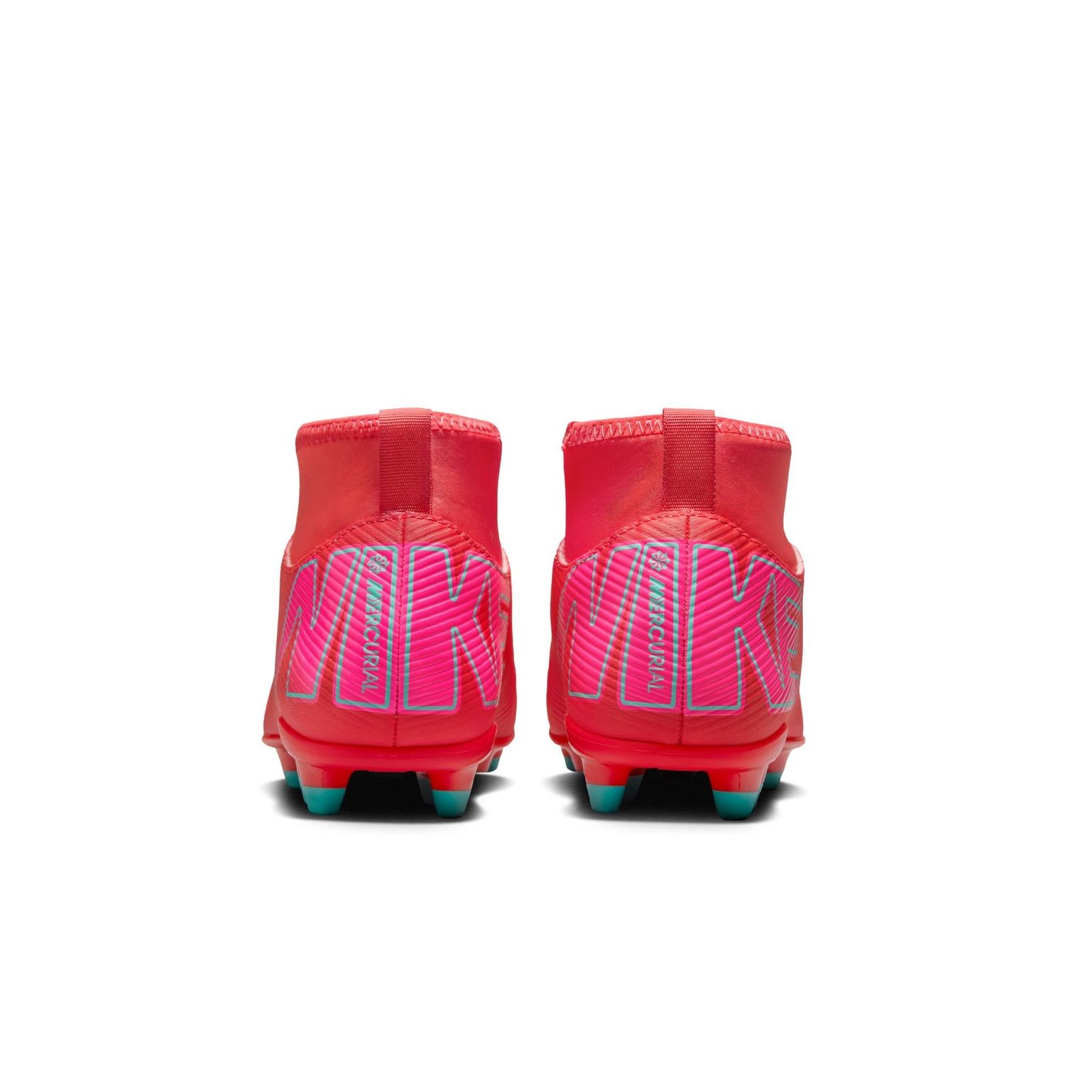 MERCURIAL SUPERFLY 10 CLUB FG/MG JR (PINK/MINT)