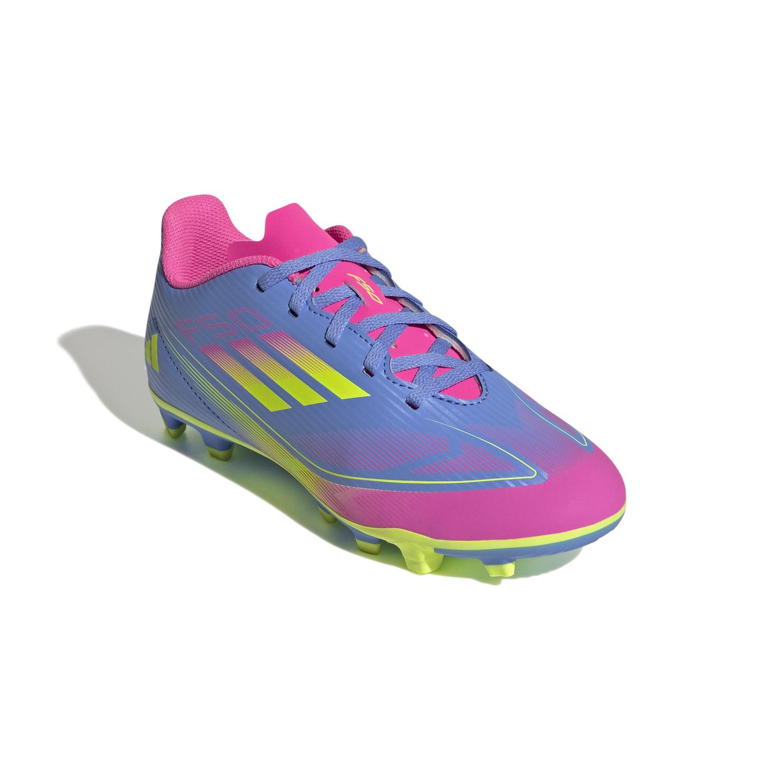 F50 CLUB FxG JR (BLUE/LIME/PINK)