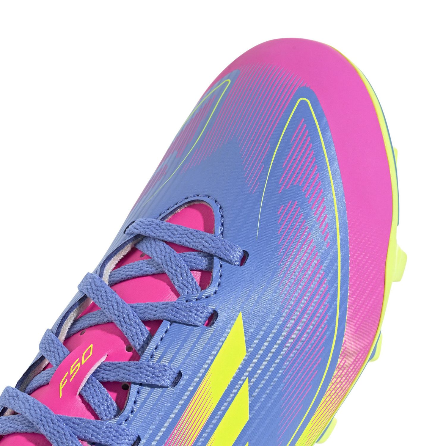 F50 CLUB FxG JR (BLUE/LIME/PINK)