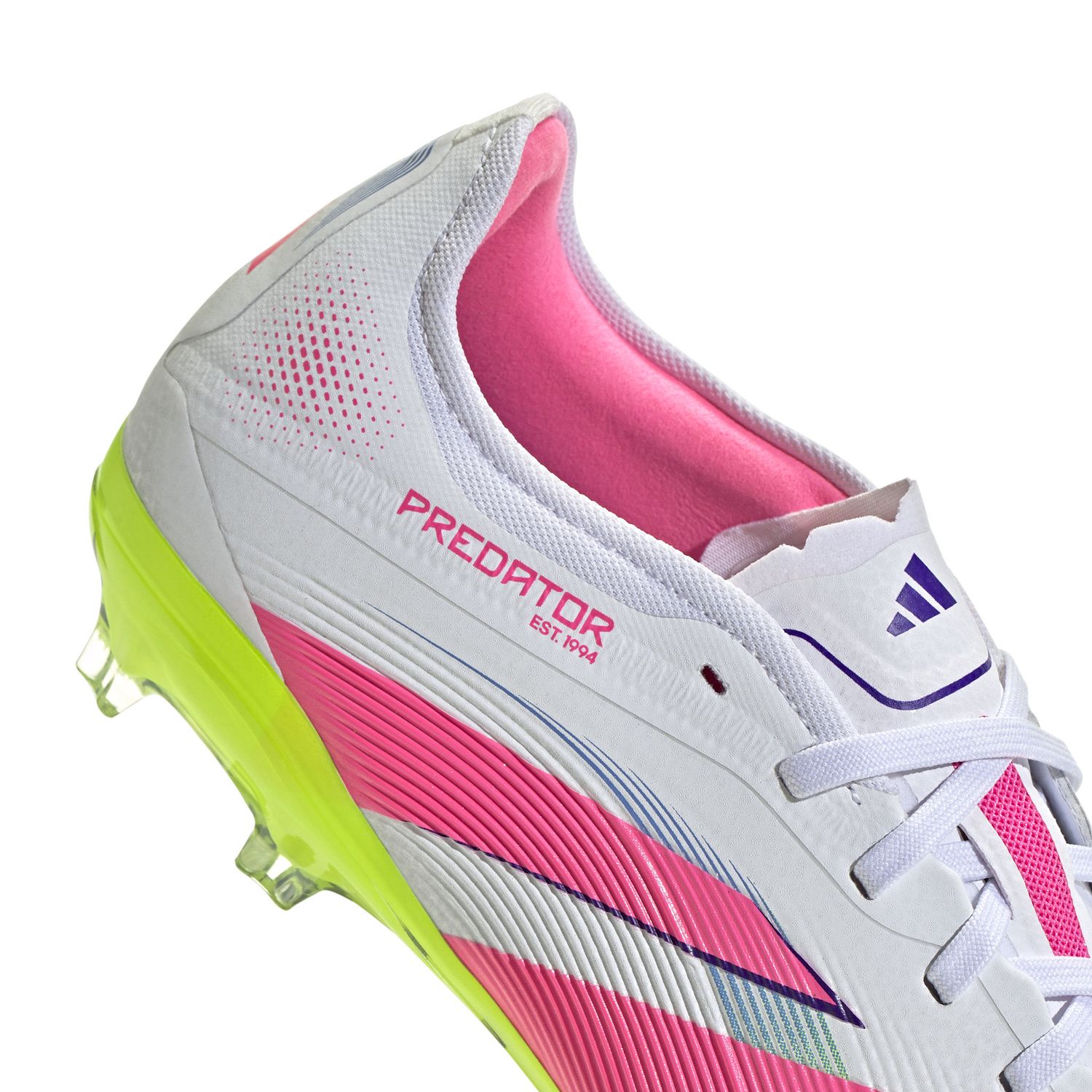 PREDATOR PRO 25 FG (WHITE/LIME/PINK)