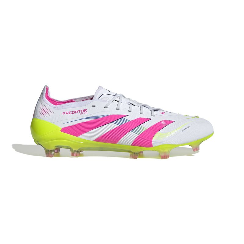 adidas Predator サッカーシューズ ホワイト/ピンク/イエロー adidas Predator Elite 25 FG - SoccerWorld