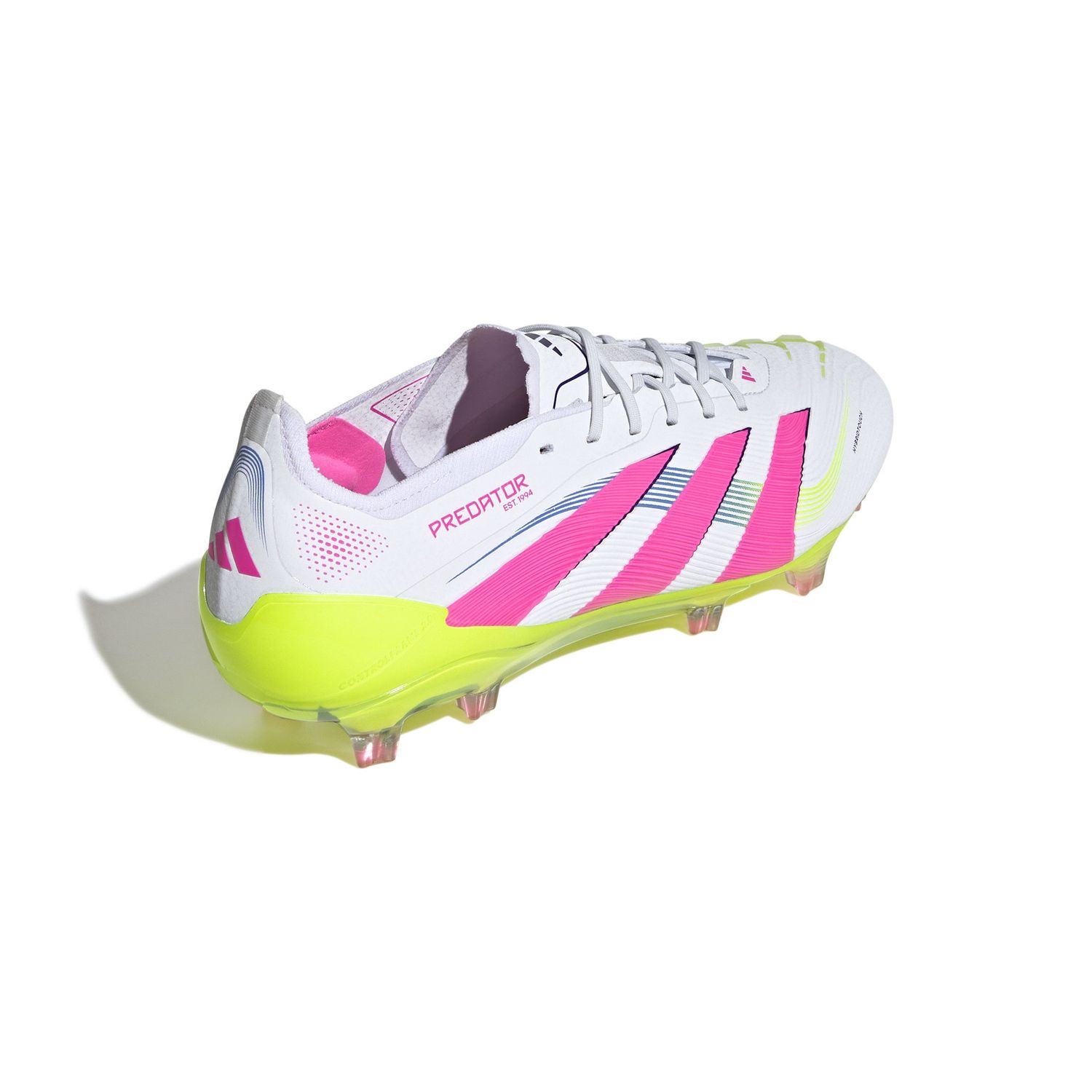 PREDATOR ELITE 25 FG (WHITE/LIME/PINK)