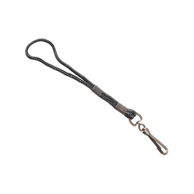 WHISTLE LANYARD BLACK (WRIST)
