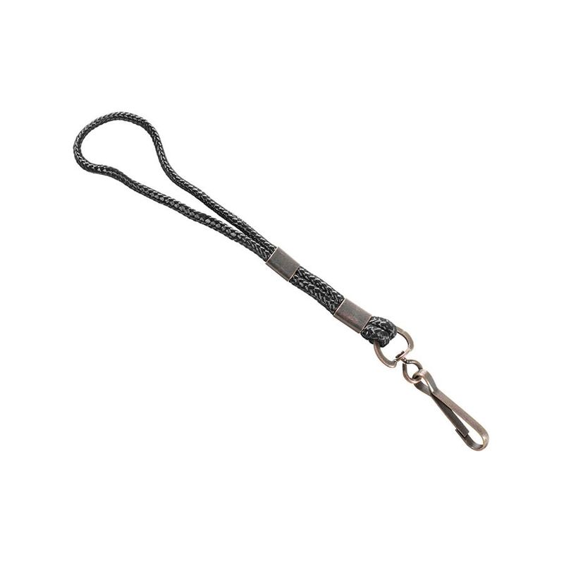 WHISTLE LANYARD BLACK (WRIST)