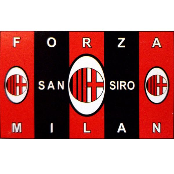 TEAM FLAG AC MILAN