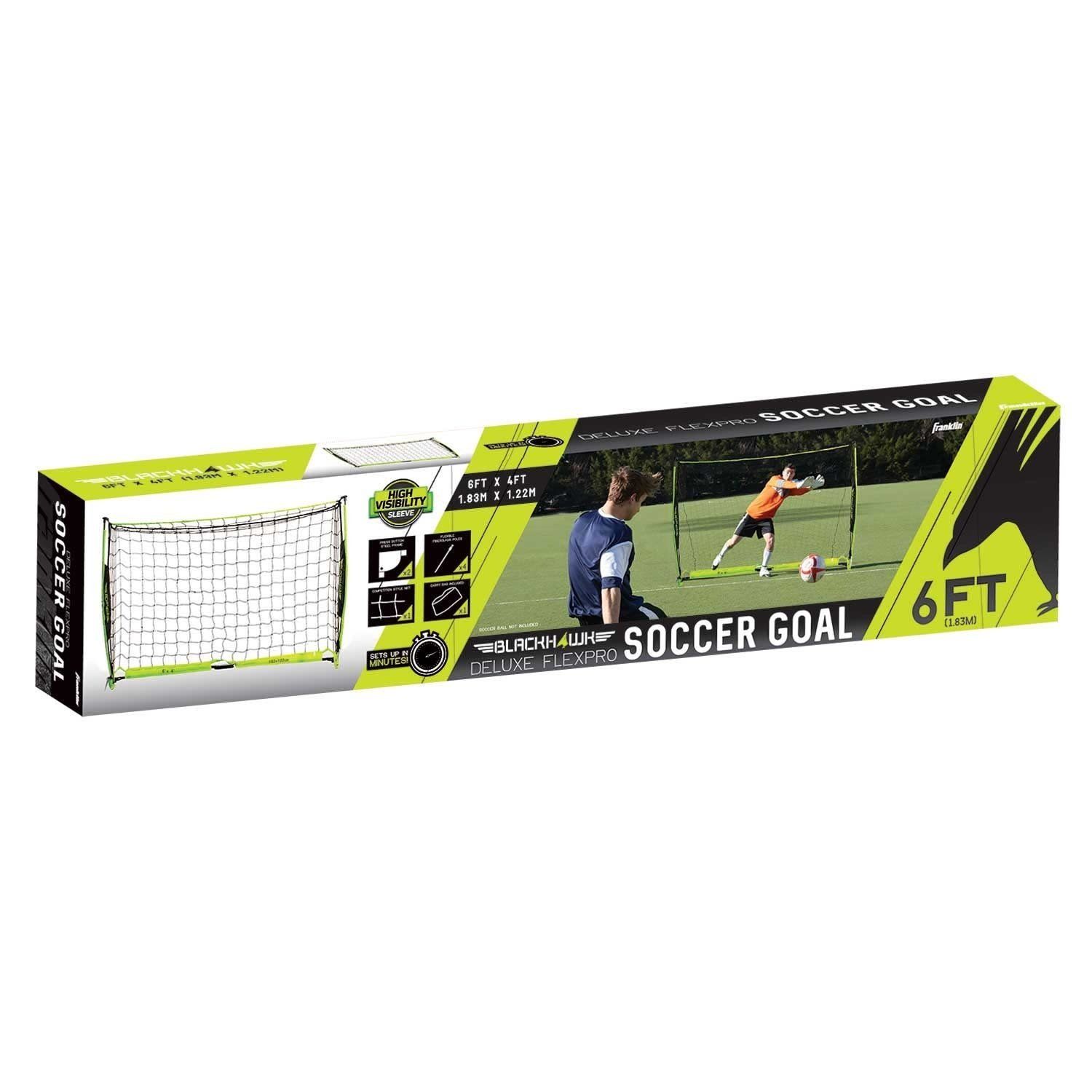 BLACKHAWK FLEXPRO PORTABLE SOCCER GOAL 4'x6'