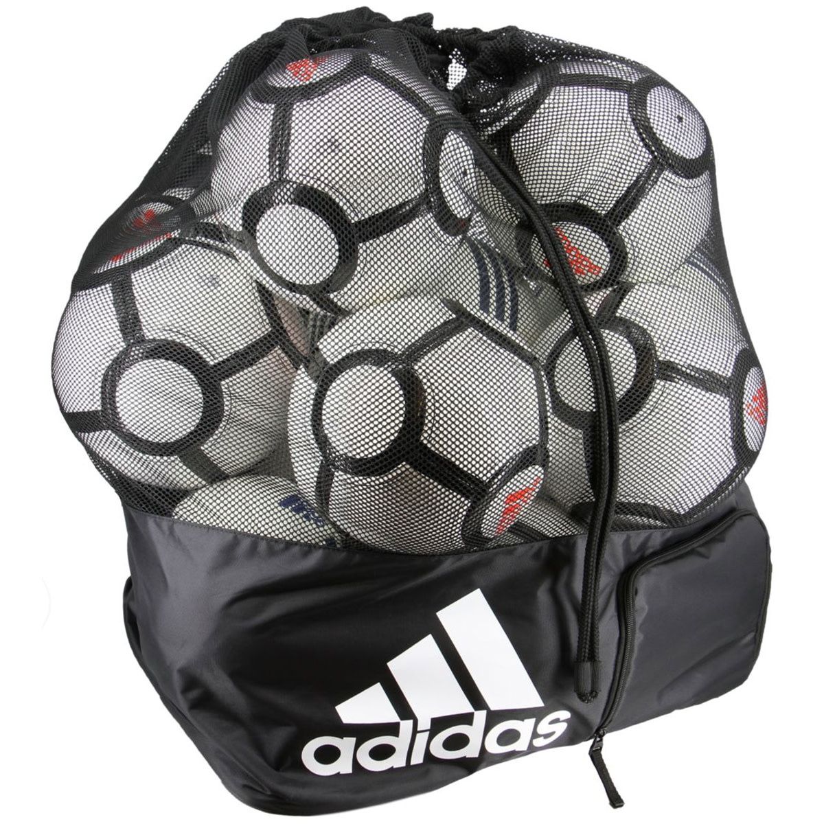 STADIUM BALL BAG (BLACK/WHITE)