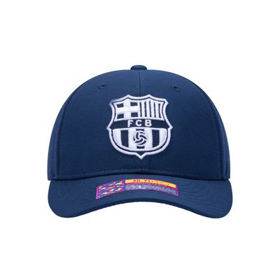 FC BARCELONA HIT ADJUSTABLE HAT (NAVY)